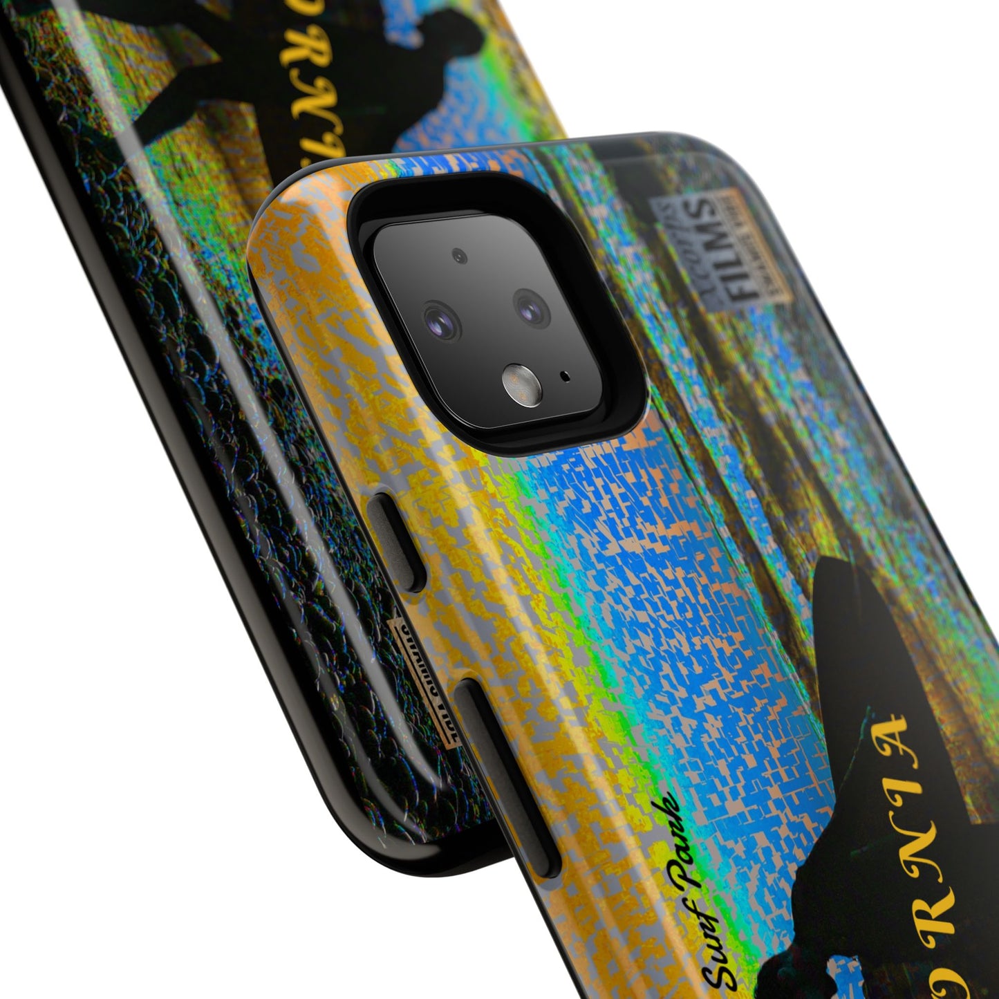 Swamis Vibe Encinitas California JSE Phone Case Designs #1 Swamis Beach Vibe California Surf Phone Case, Tropical Vibes, Ideal for Beach Lovers, Unique Gift for Summer, Vacation Accessories, Trendy Style