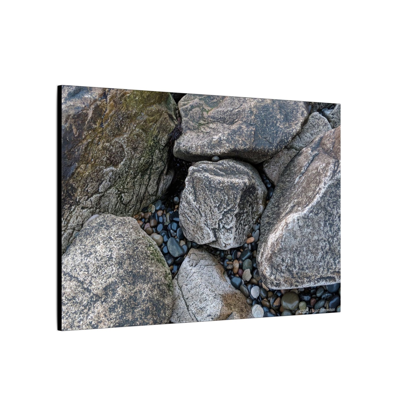 Swamis Vibe Encinitas California JSE Photograph #125 Swamis Melted Rocks Natural Rock Texture Canvas Wall Art, Home Decor, Rustic Wall Art, Office Decor, Nature Lover Gift, Earthy Decor