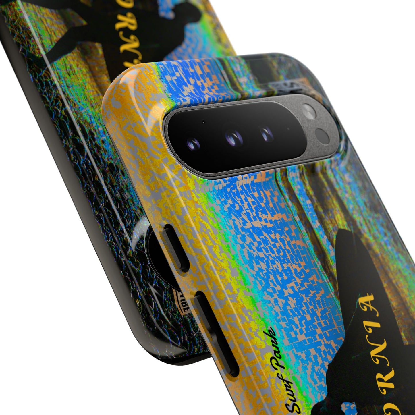Swamis Vibe Encinitas California JSE Phone Case Designs #1 Swamis Beach Vibe California Surf Phone Case, Tropical Vibes, Ideal for Beach Lovers, Unique Gift for Summer, Vacation Accessories, Trendy Style