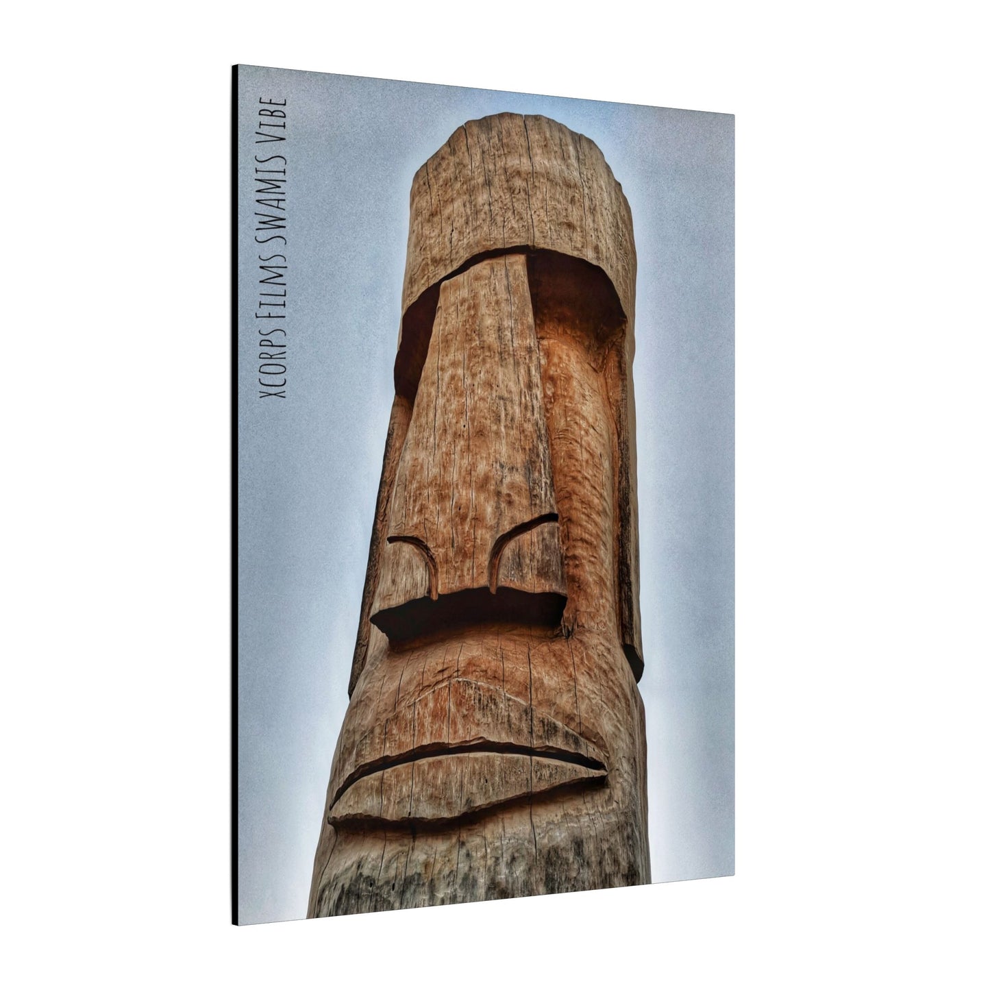 Swamis Vibe Surf Park Encinitas California JSE Photograph #500 Swamis Tiki Head Moai Statue Canvas Art Print, Wall Decor for Home, Unique Gift, Housewarming Decor, Cultural Artwork, Artistic Decor