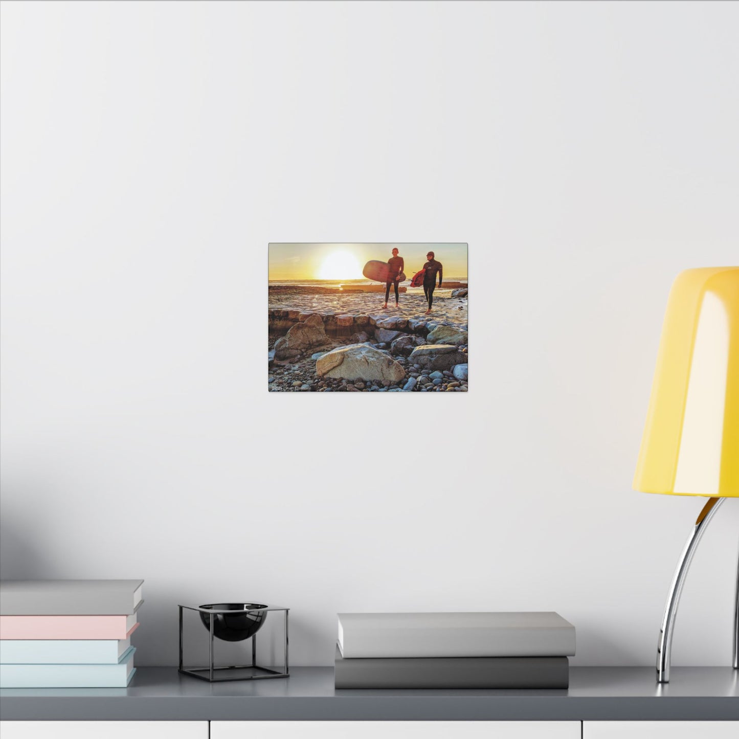 Swamis Vibe Encinitas California JSE Photograph #336 Surfers Walking On Swamis Reef Surfing Sunset Canvas Wall Art, Coastal Decor, Beach Lover Gift, Surf Art, Ocean Vibes, Home Wall Decor
