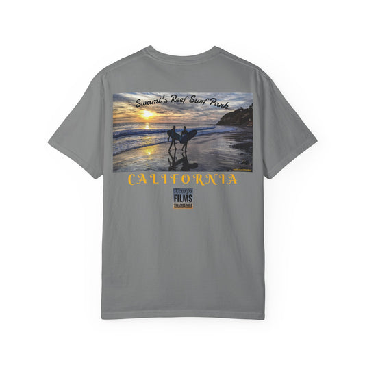 Swamis Vibe Encinitas California JSE Designs #418 Swamis Vibe Film Unisex Tee Shirt Beach Lover Gift, Vacation Wear, Surf Style Tee, Summer Adventure Apparel, Coastal Vibes Tee