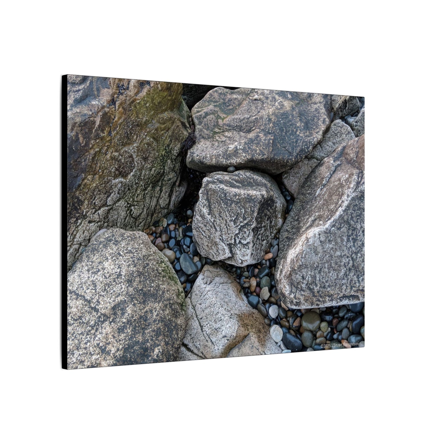 Swamis Vibe Encinitas California JSE Photograph #125 Swamis Melted Rocks Natural Rock Texture Canvas Wall Art, Home Decor, Rustic Wall Art, Office Decor, Nature Lover Gift, Earthy Decor