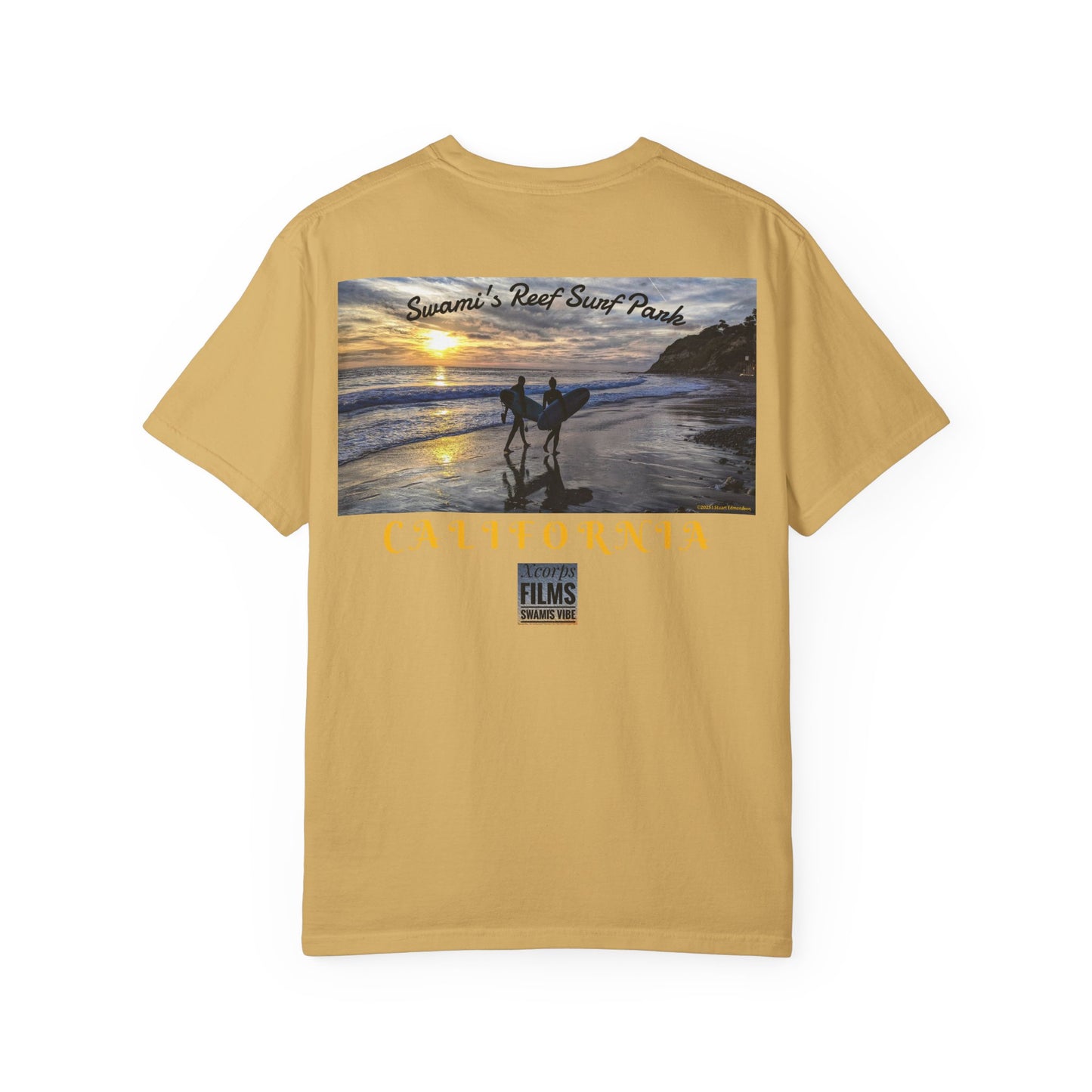 Swamis Vibe Encinitas California JSE Designs #418 Swamis Vibe Film Unisex Tee Shirt Beach Lover Gift, Vacation Wear, Surf Style Tee, Summer Adventure Apparel, Coastal Vibes Tee