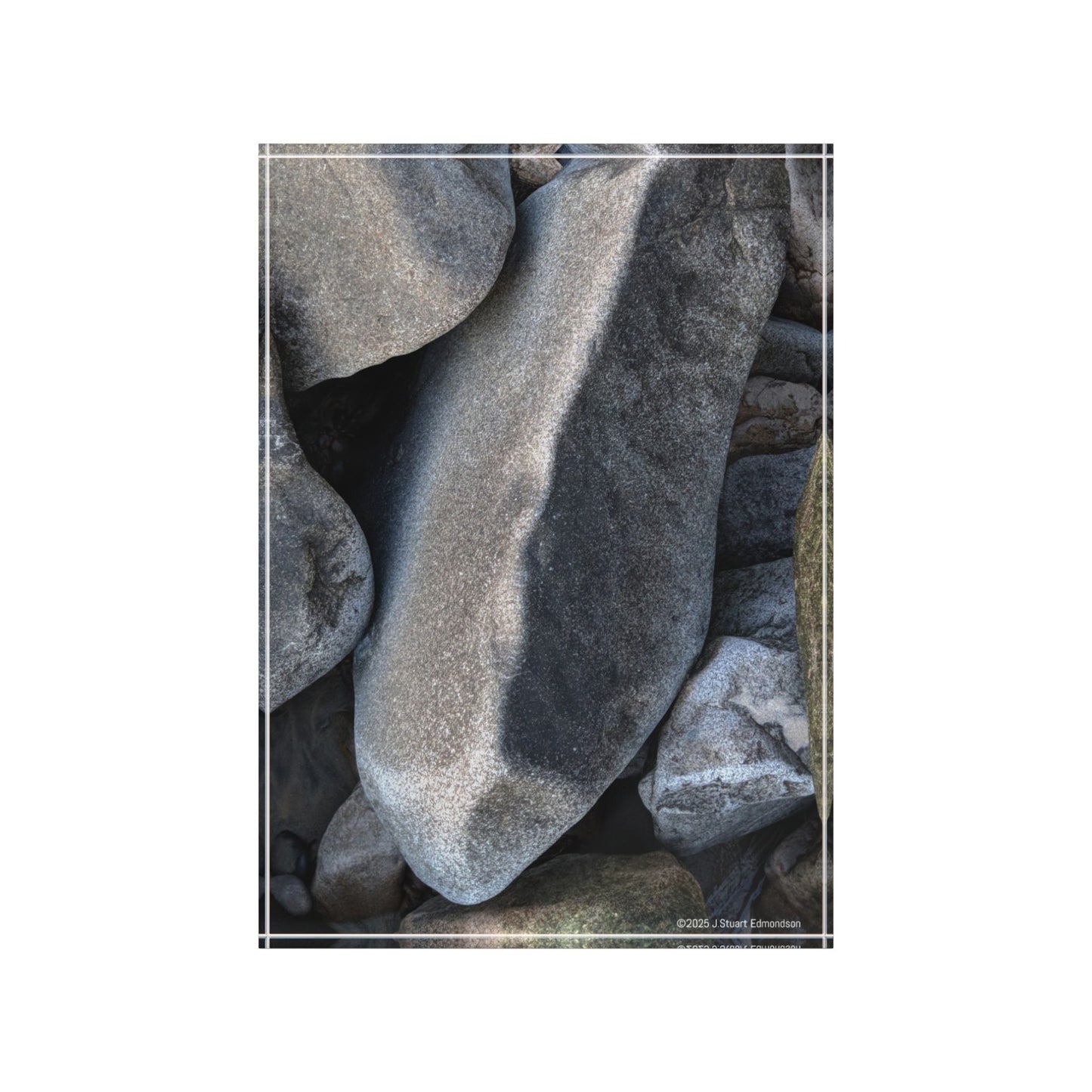 Swamis Vibe Surf and Sunsets 3D Photo Blocks - Swamis Melted Beach Rocks #103 Natural Stone Photo Block - Rustic Abstract Home Decor, Unique Gift, Tabletop Display, Nature Lover's Art,