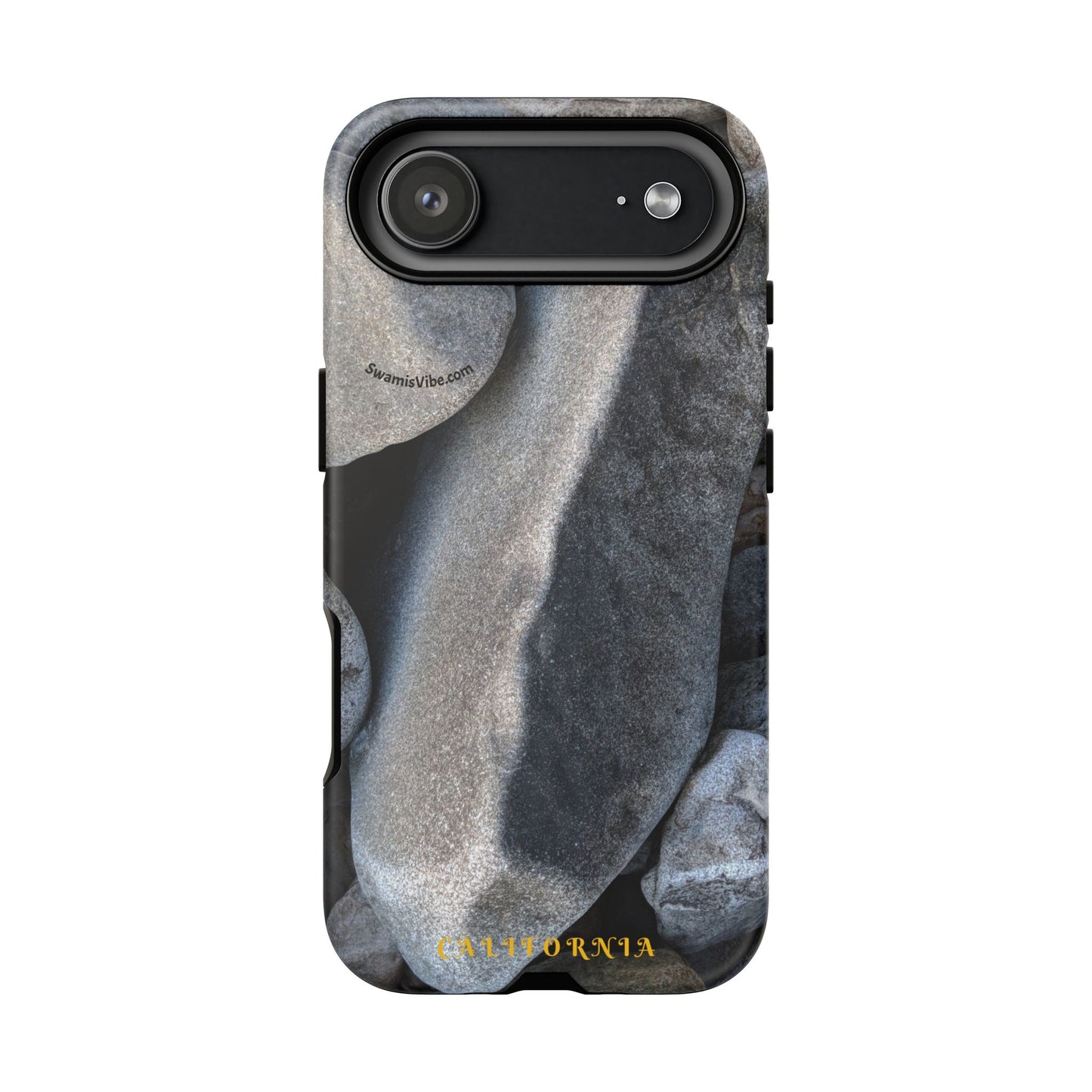 Swamis Vibe Encinitas California JSE Phone Case Designs #3. Swamis Beach Melted Rocks Durable Phone Case with Rock Design, Tough Cases for Outdoorsy Souls, Unique Gift for Nature Lovers, Perfect for Hiking and Adventure