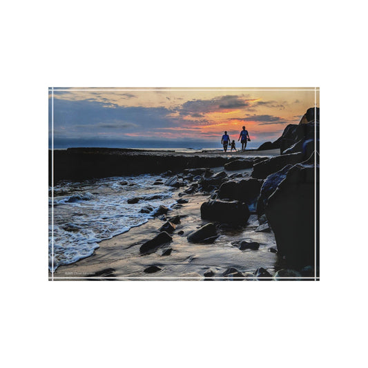 Swamis Vibe Surf and Sunsets Swamis Reef Low Tide Beach Walkers Custom Photo Display, Coastal Wall Art, Memory Decor for Home, Unique Gift Idea
