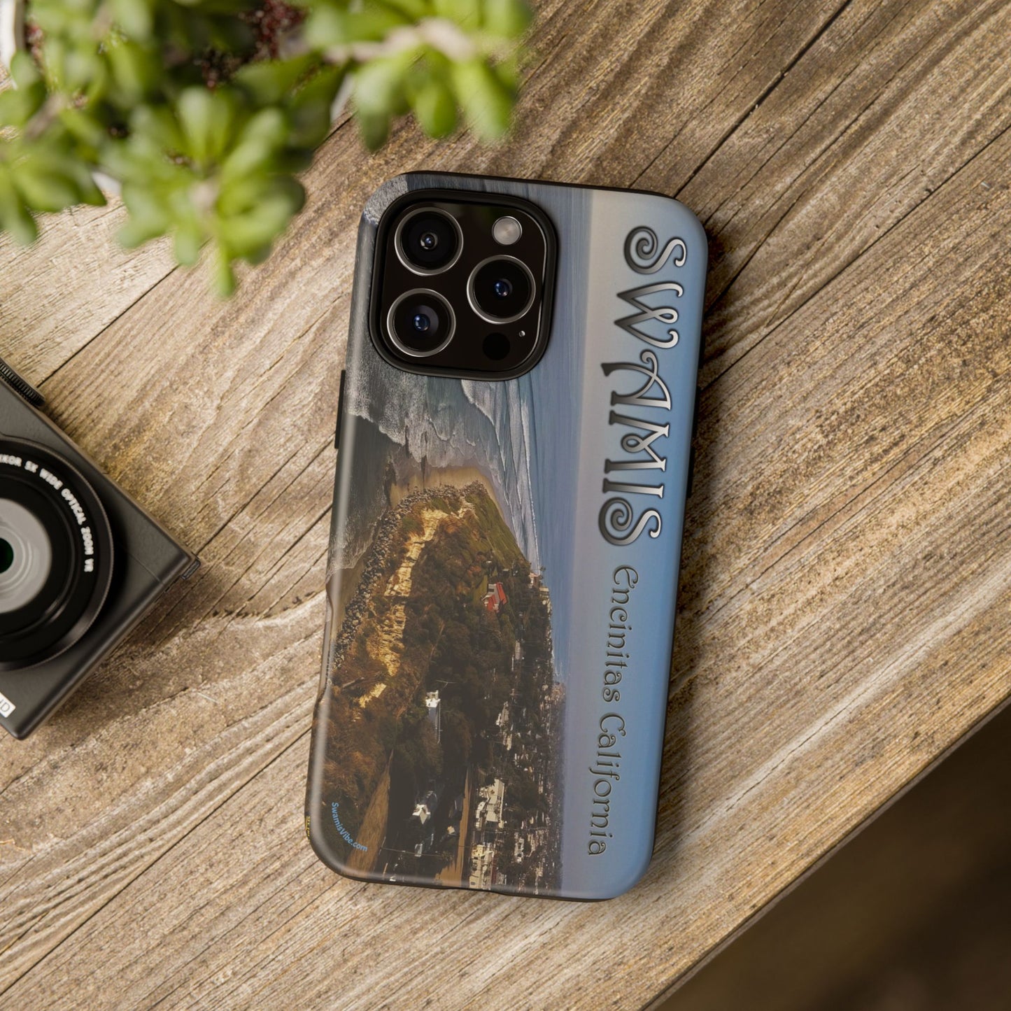 Swamis Vibe Encinitas California JSE Phone Case Designs #2 Swamis Beach Vibe California  Phone Cases, Tough Phone Cover, Beach Vibe Accessory, Coastal Gift, Swamis Design Case, Summer Aesthetic Case