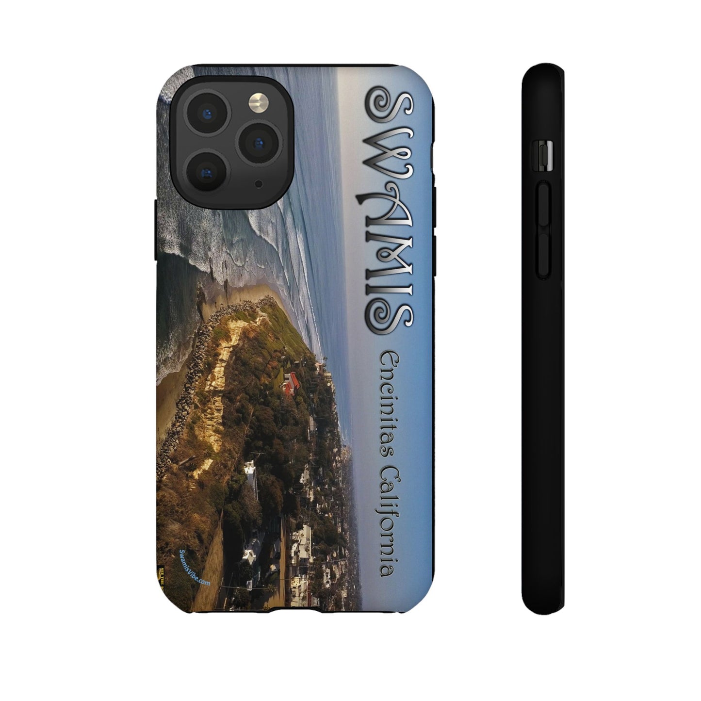 Swamis Vibe Encinitas California JSE Phone Case Designs #2 Swamis Beach Vibe California  Phone Cases, Tough Phone Cover, Beach Vibe Accessory, Coastal Gift, Swamis Design Case, Summer Aesthetic Case