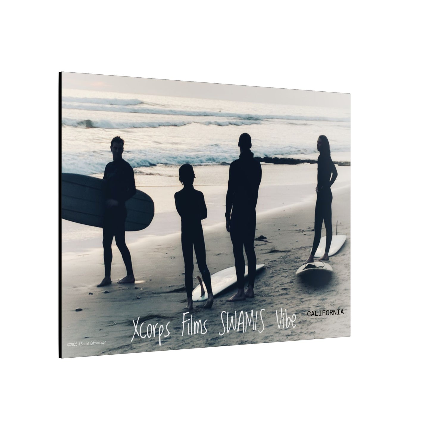 Swamis Vibe Encinitas California JSE Photograph #1213 Swamis Reef Surfers Wall Art, Coastal Decor, Matte Canvas Print, Beach Vibe Art, Home Decor for Surfers, Ocean Lover Gift