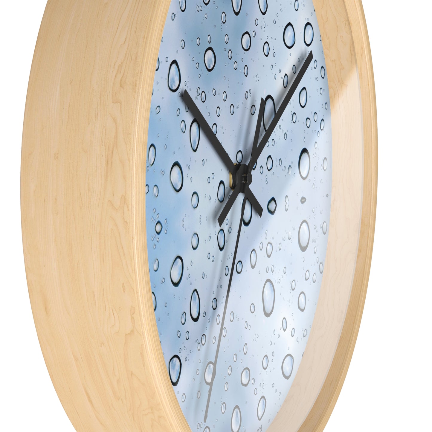 Swamis Vibe Encinitas California JSE Designs #1. Raindrops Wall Clock Swamis Surf Park