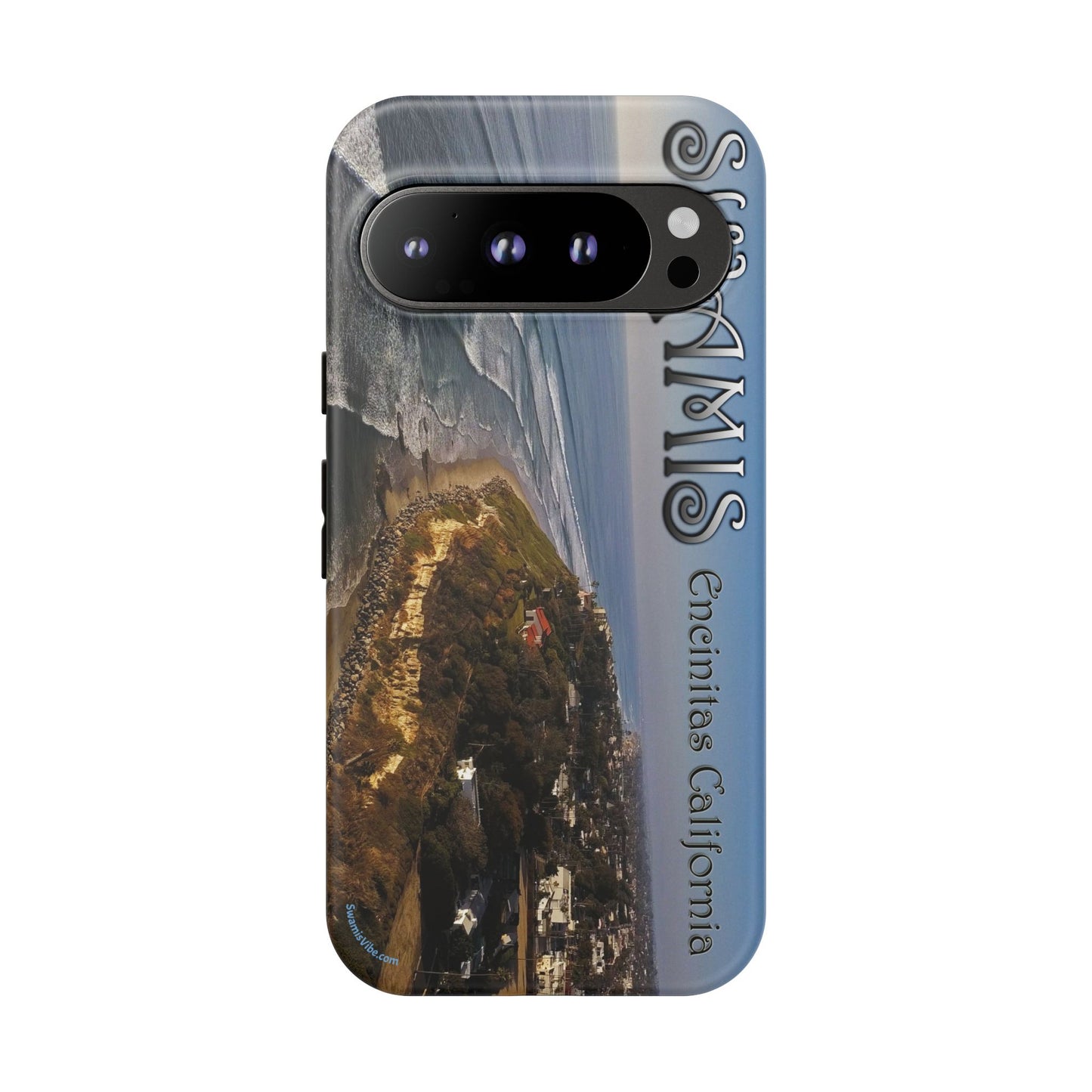 Swamis Vibe Encinitas California JSE Phone Case Designs #2 Swamis Beach Vibe California  Phone Cases, Tough Phone Cover, Beach Vibe Accessory, Coastal Gift, Swamis Design Case, Summer Aesthetic Case