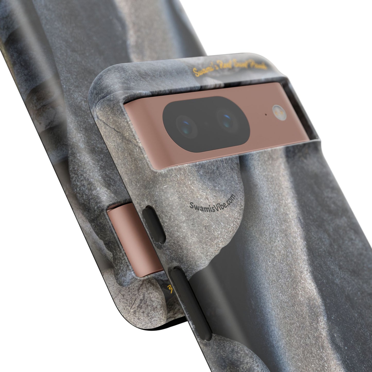 Swamis Vibe Encinitas California JSE Phone Case Designs #3. Swamis Beach Melted Rocks Durable Phone Case with Rock Design, Tough Cases for Outdoorsy Souls, Unique Gift for Nature Lovers, Perfect for Hiking and Adventure