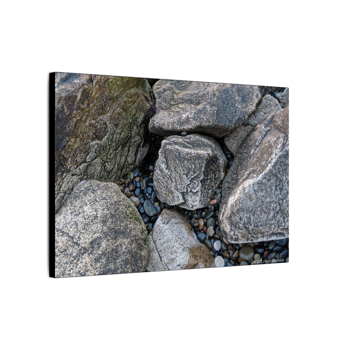 Swamis Vibe Encinitas California JSE Photograph #125 Swamis Melted Rocks Natural Rock Texture Canvas Wall Art, Home Decor, Rustic Wall Art, Office Decor, Nature Lover Gift, Earthy Decor