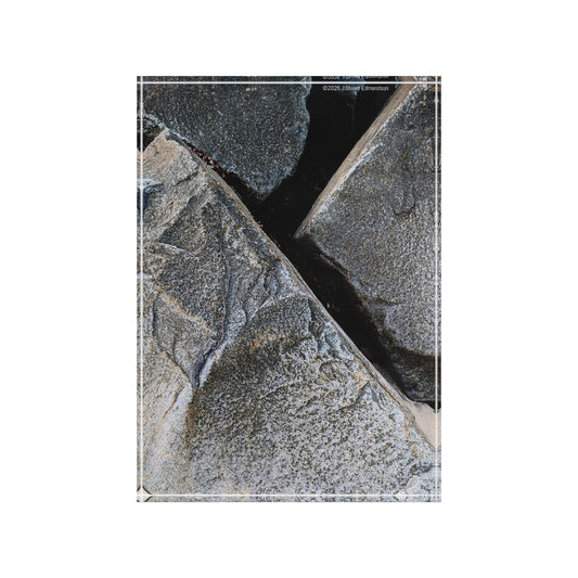 Swamis Vibe Surf and Sunsets Swamis Melted and Balanced Rocks Scene #233. Photo Block Art Print