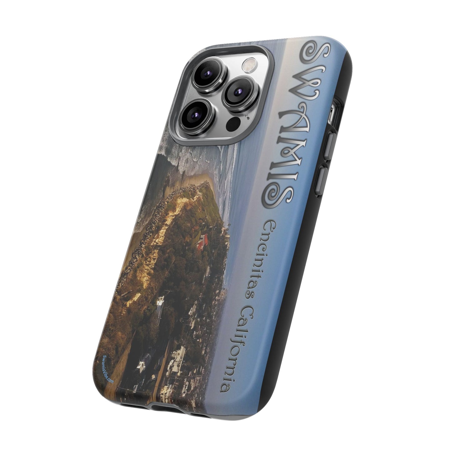 Swamis Vibe Encinitas California JSE Phone Case Designs #2 Swamis Beach Vibe California  Phone Cases, Tough Phone Cover, Beach Vibe Accessory, Coastal Gift, Swamis Design Case, Summer Aesthetic Case
