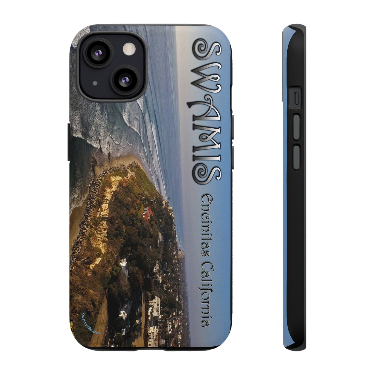 Swamis Vibe Encinitas California JSE Phone Case Designs #2 Swamis Beach Vibe California  Phone Cases, Tough Phone Cover, Beach Vibe Accessory, Coastal Gift, Swamis Design Case, Summer Aesthetic Case