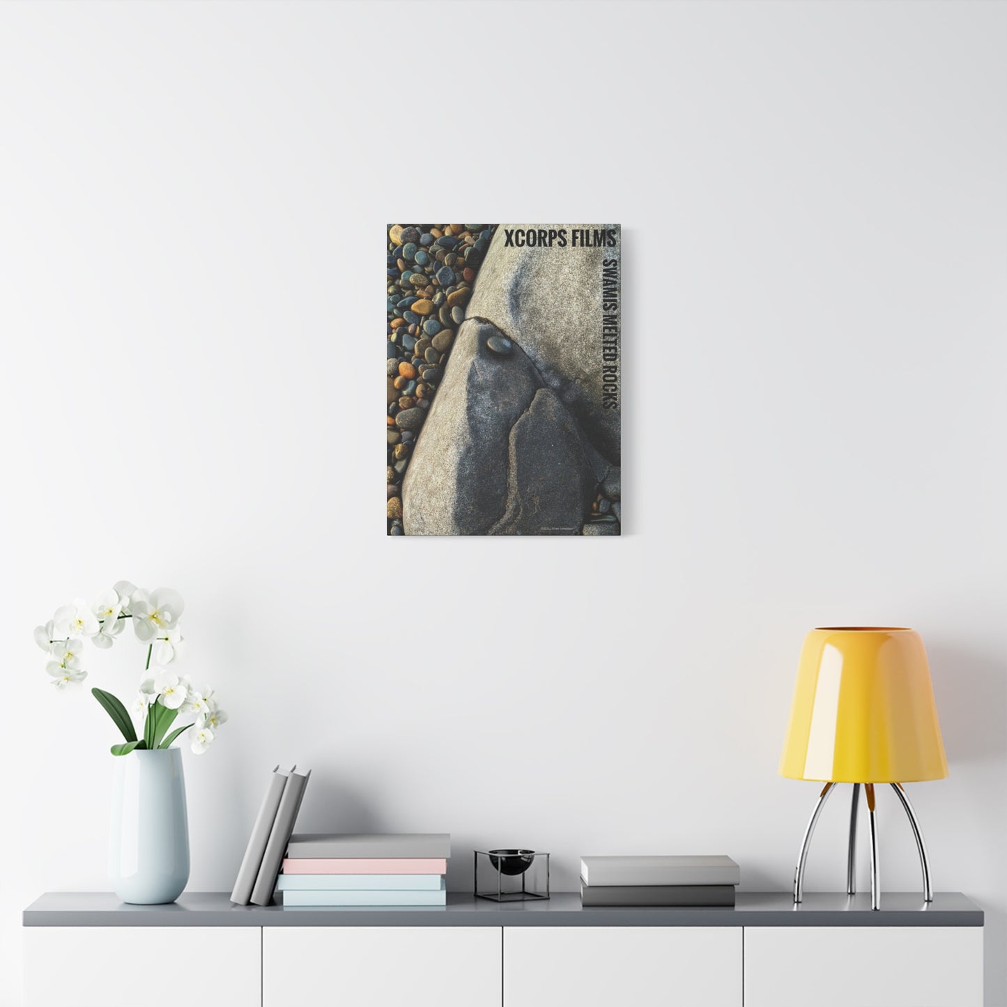 Swamis Vibe Encinitas California JSE Photograph #140 Swamis Melted Rocks Nature-Inspired Canvas Art Print, Home Decor, Wall Art, Gift Idea, Landscape Decor, Rock Design, Nature Lover's Art