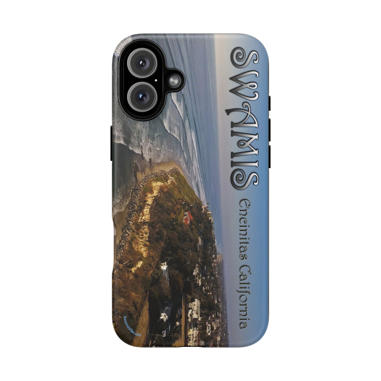 Swamis Vibe Encinitas California JSE Phone Case Designs #2 Swamis Beach Vibe California  Phone Cases, Tough Phone Cover, Beach Vibe Accessory, Coastal Gift, Swamis Design Case, Summer Aesthetic Case