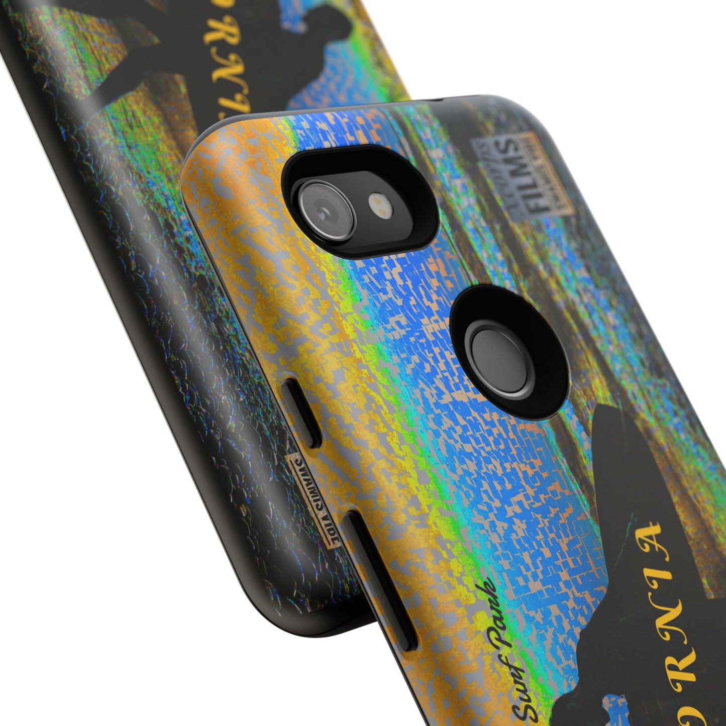 Swamis Vibe Encinitas California JSE Phone Case Designs #1 Swamis Beach Vibe California Surf Phone Case, Tropical Vibes, Ideal for Beach Lovers, Unique Gift for Summer, Vacation Accessories, Trendy Style