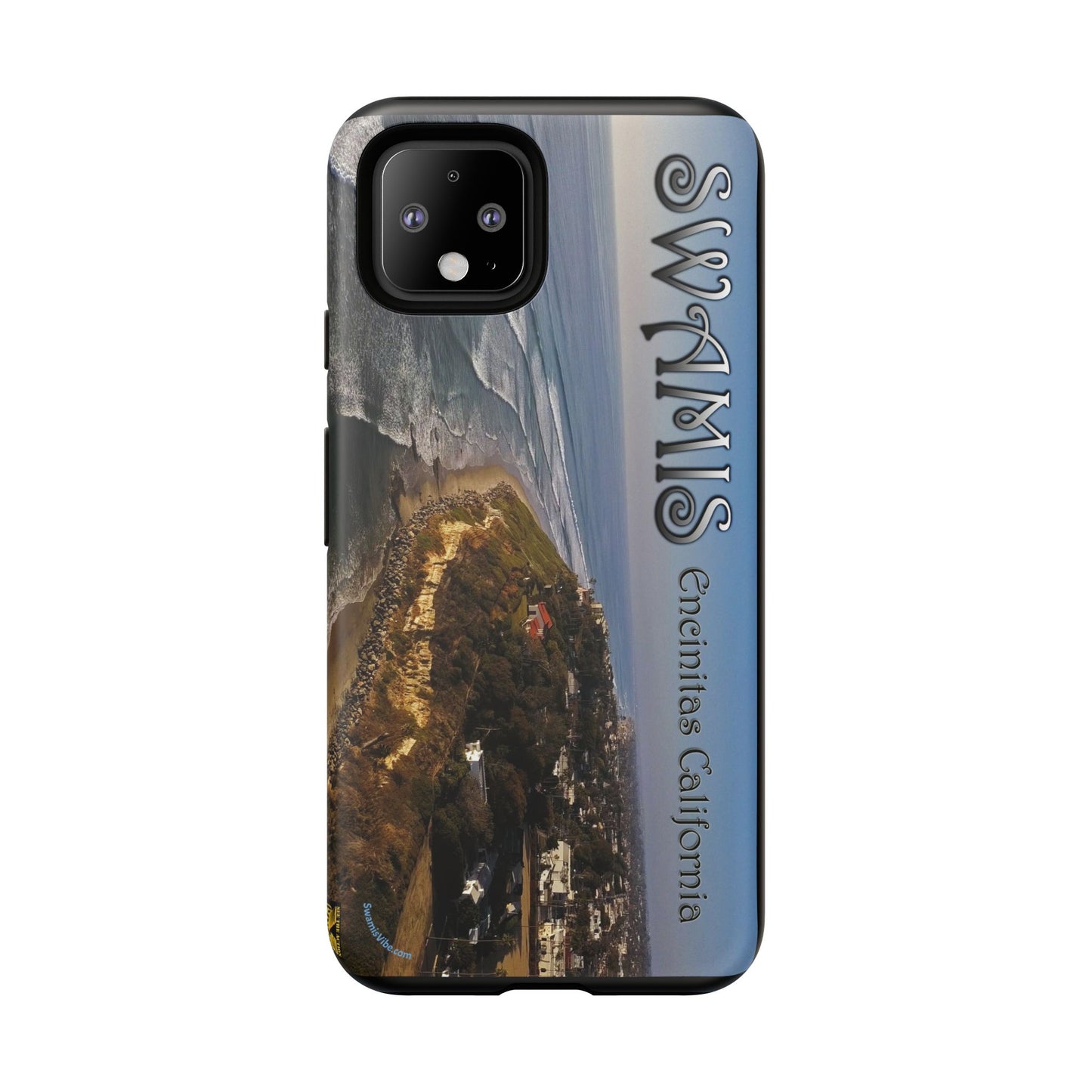 Swamis Vibe Encinitas California JSE Phone Case Designs #2 Swamis Beach Vibe California  Phone Cases, Tough Phone Cover, Beach Vibe Accessory, Coastal Gift, Swamis Design Case, Summer Aesthetic Case