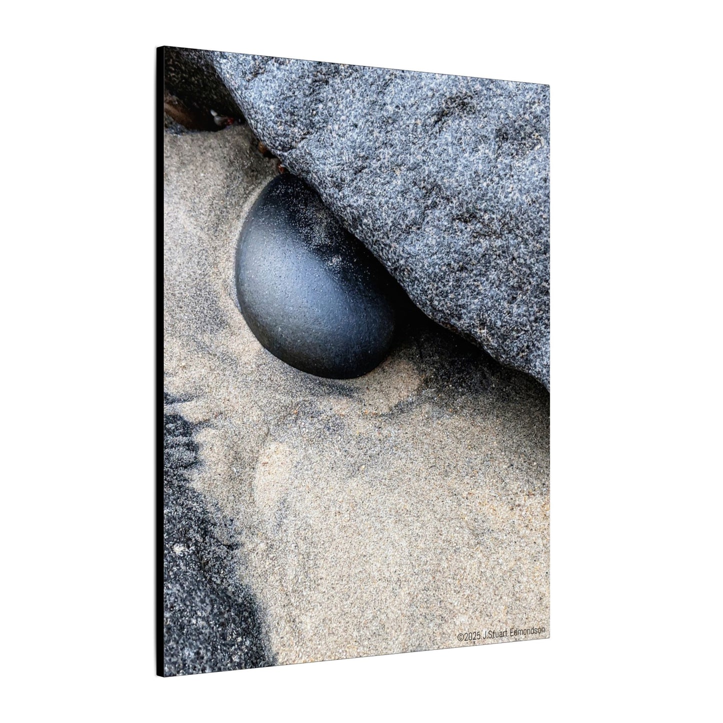 Swamis Vibe Encinitas California JSE Photograph #238 Swamis Rock Abstractions - The Dragons Eye Nature Canvas Art Print, Modern Home Decor, Wall Art, Gift for Nature Lovers, Elegant Room Decoration, Unique Artwork
