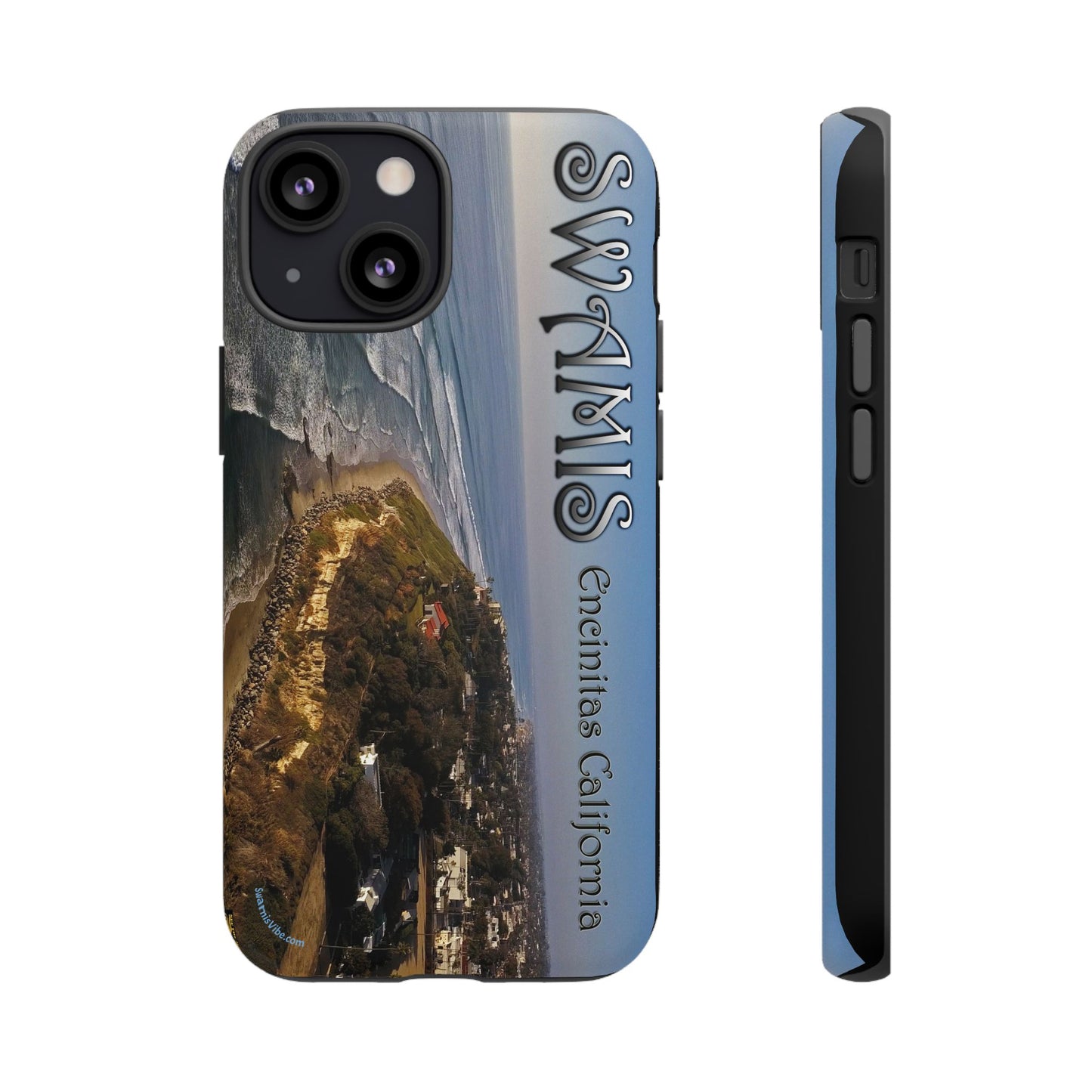 Swamis Vibe Encinitas California JSE Phone Case Designs #2 Swamis Beach Vibe California  Phone Cases, Tough Phone Cover, Beach Vibe Accessory, Coastal Gift, Swamis Design Case, Summer Aesthetic Case