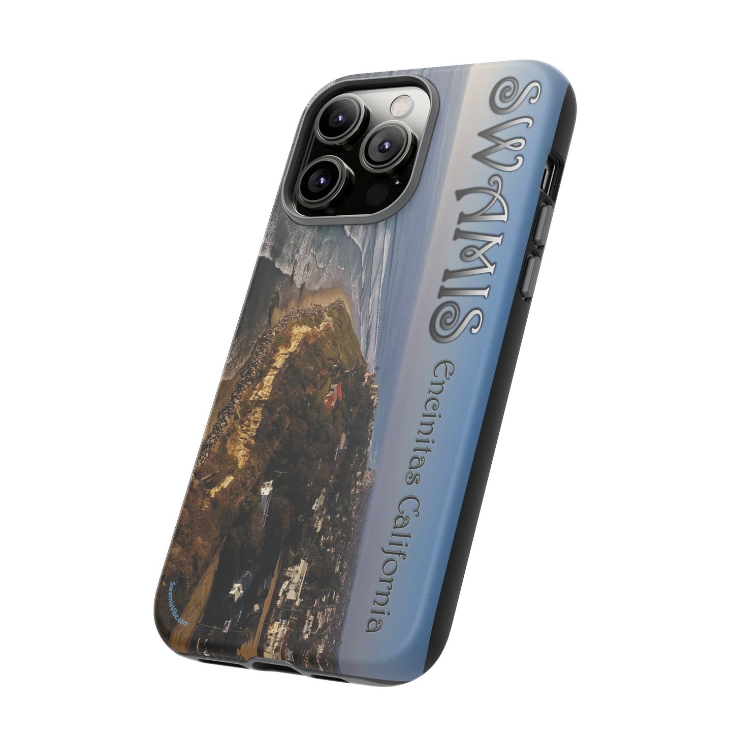 Swamis Vibe Encinitas California JSE Phone Case Designs #2 Swamis Beach Vibe California  Phone Cases, Tough Phone Cover, Beach Vibe Accessory, Coastal Gift, Swamis Design Case, Summer Aesthetic Case