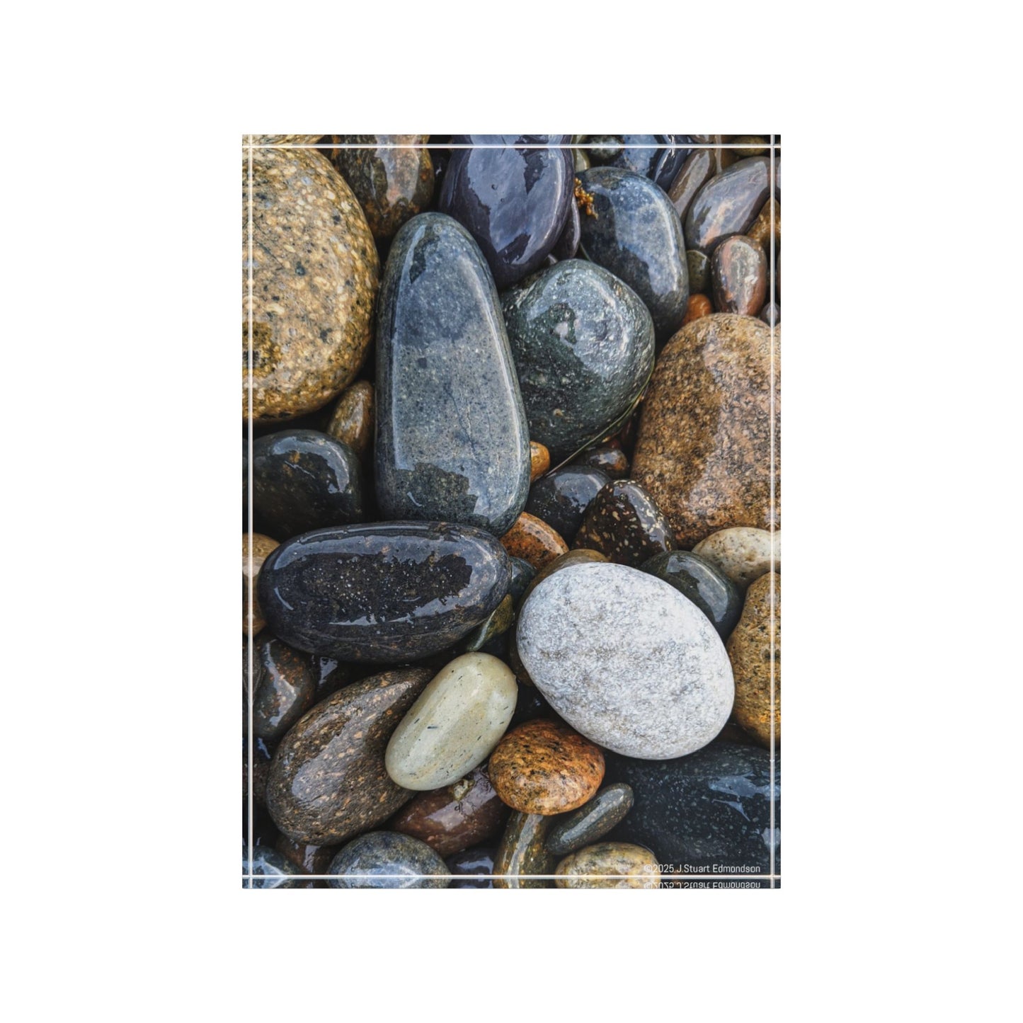 Swamis Vibe Surf and Sunsets 3D Photo Blocks Swamis Polished Rocks Mix #1006 Natural Stone Photo Block, Home Decor, Rustic Wall Art, Unique Gift, Office Decor, Nature Lovers