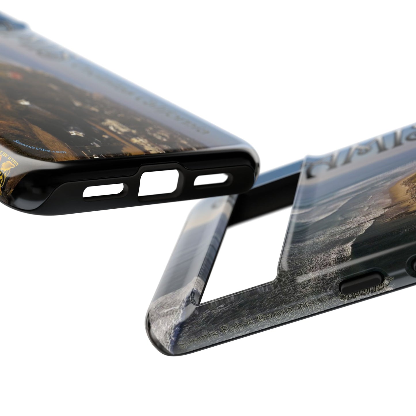 Swamis Vibe Encinitas California JSE Phone Case Designs #2 Swamis Beach Vibe California  Phone Cases, Tough Phone Cover, Beach Vibe Accessory, Coastal Gift, Swamis Design Case, Summer Aesthetic Case