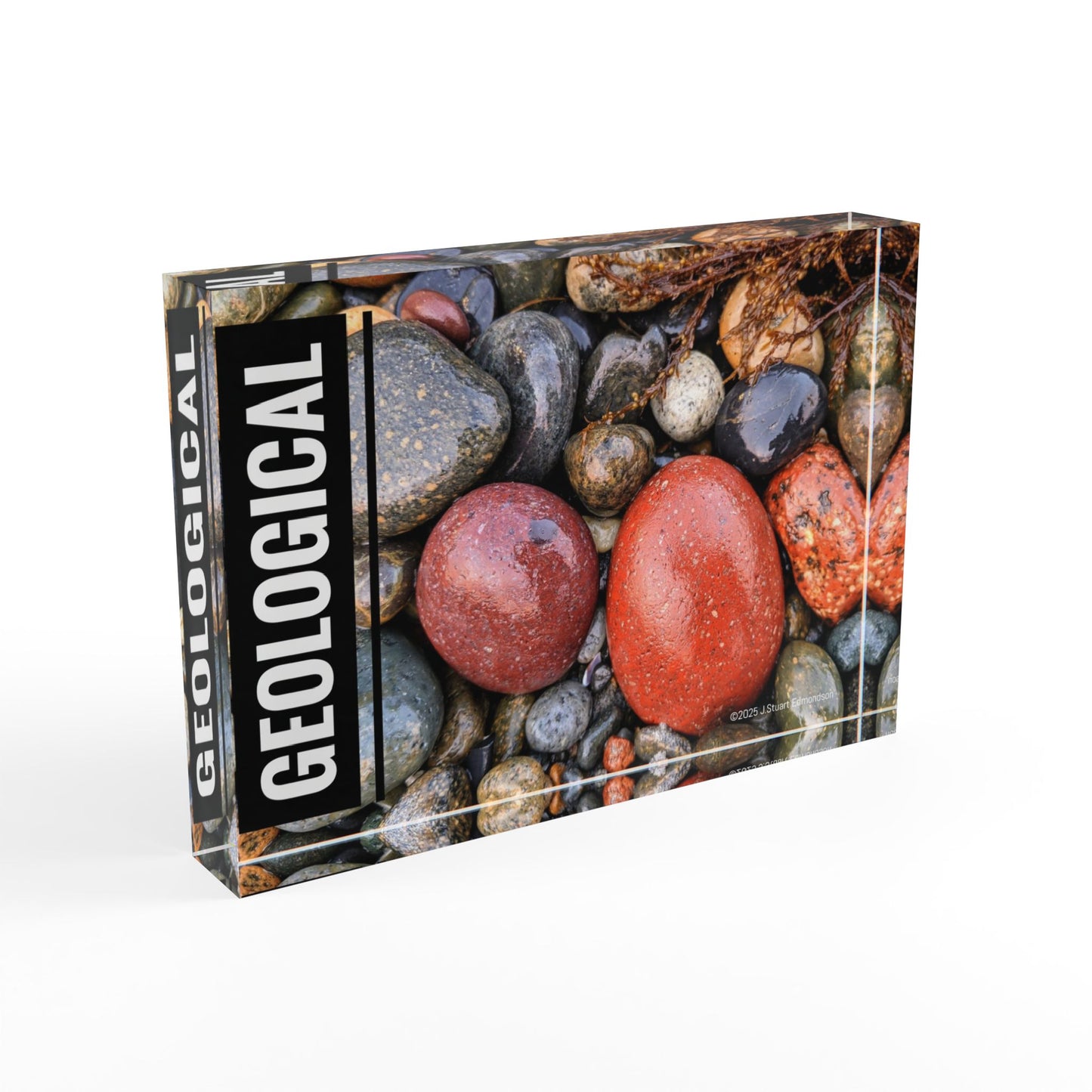 Swamis Vibe Geological #2. Photo Block Decor, Natural Stone Home Accent, Rustic Display, Nature Lover Gift, Earthy Art Piece, Personalized Keepsake