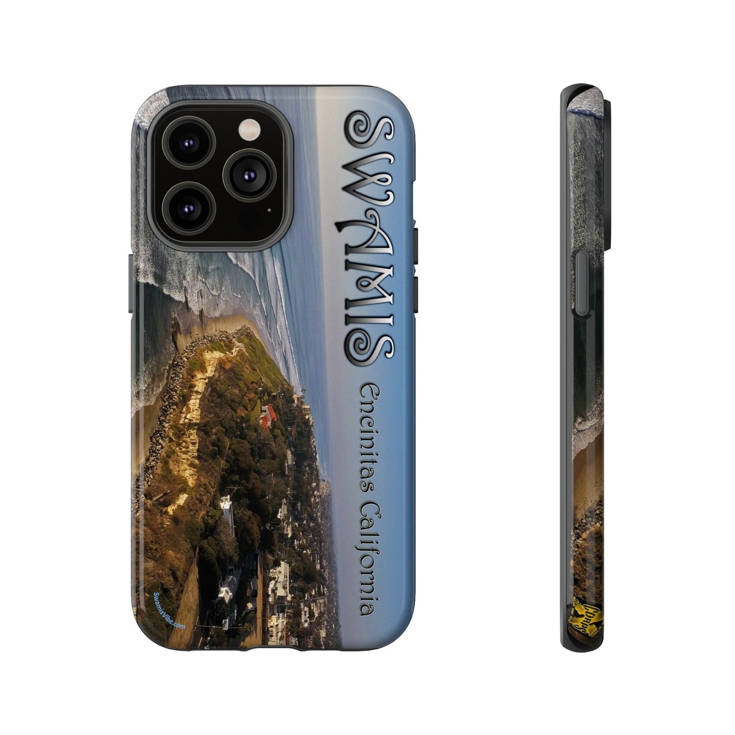 Swamis Vibe Encinitas California JSE Phone Case Designs #2 Swamis Beach Vibe California  Phone Cases, Tough Phone Cover, Beach Vibe Accessory, Coastal Gift, Swamis Design Case, Summer Aesthetic Case