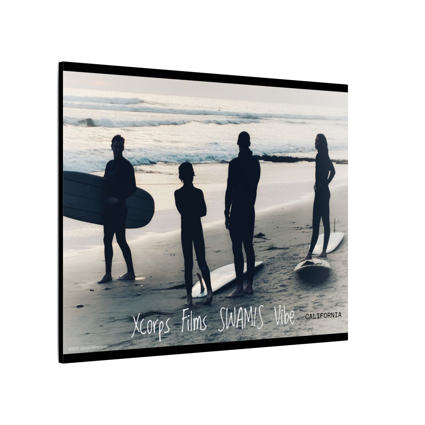 Swamis Vibe Encinitas California JSE Photograph #1213 Swamis Reef Surfers Wall Art, Coastal Decor, Matte Canvas Print, Beach Vibe Art, Home Decor for Surfers, Ocean Lover Gift