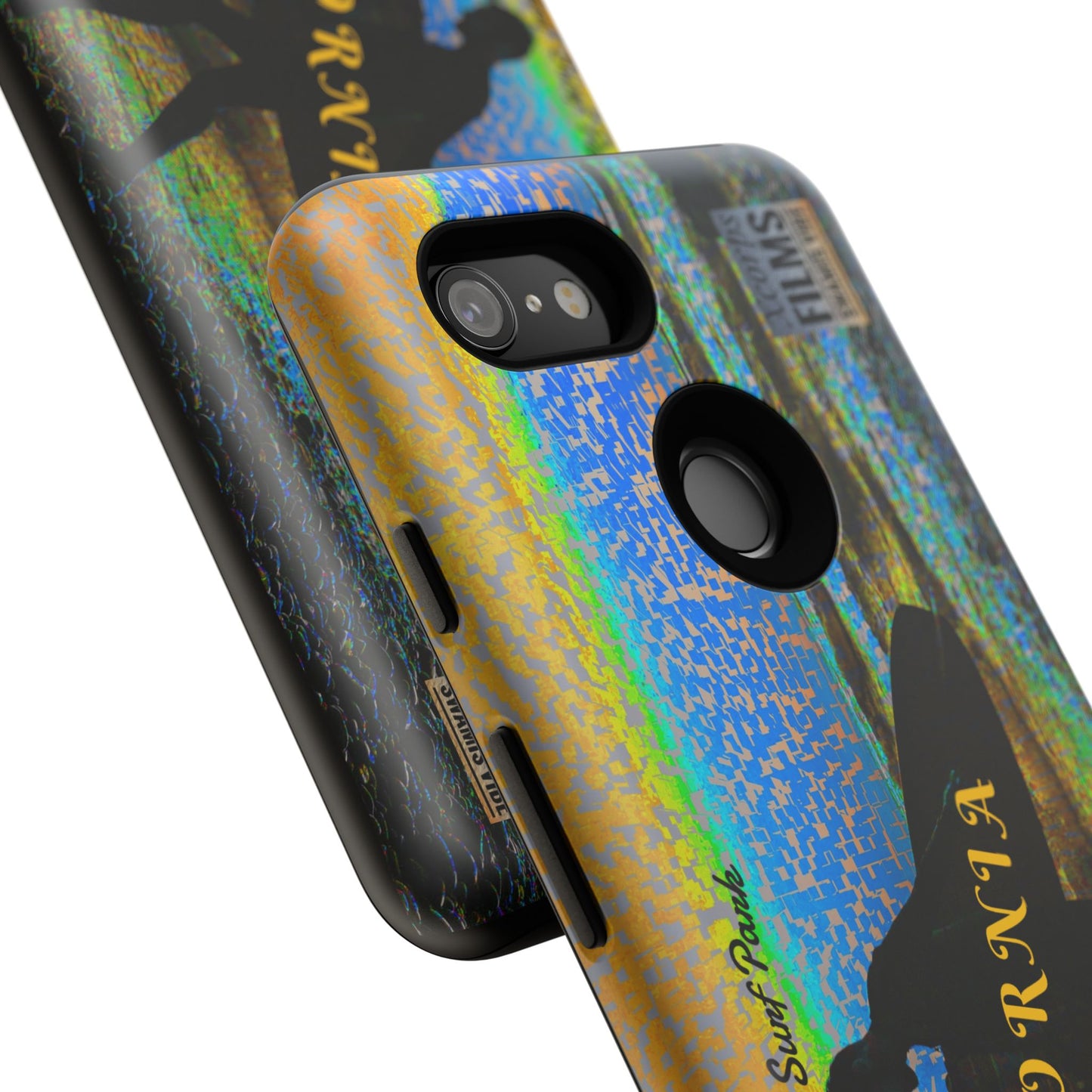 Swamis Vibe Encinitas California JSE Phone Case Designs #1 Swamis Beach Vibe California Surf Phone Case, Tropical Vibes, Ideal for Beach Lovers, Unique Gift for Summer, Vacation Accessories, Trendy Style