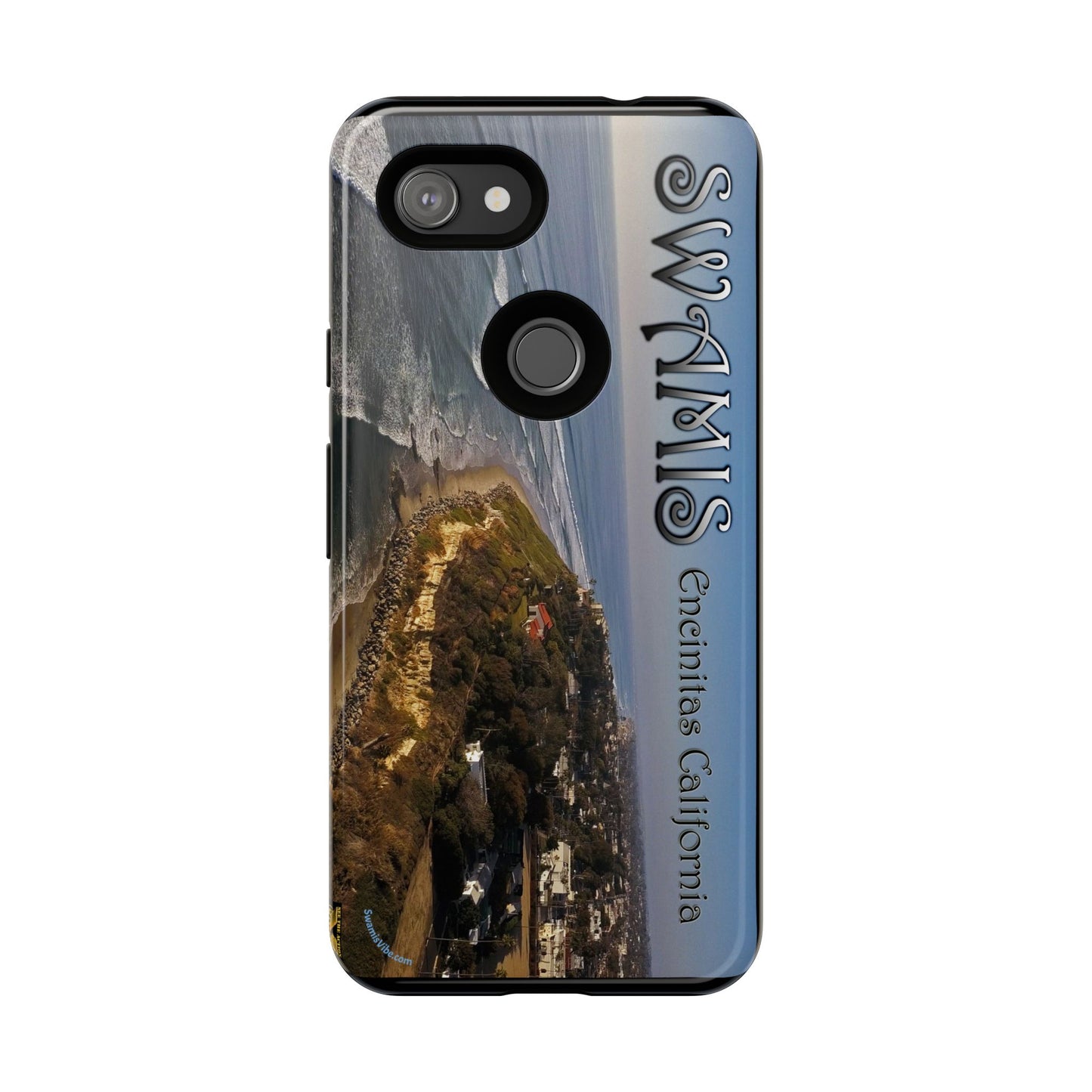 Swamis Vibe Encinitas California JSE Phone Case Designs #2 Swamis Beach Vibe California  Phone Cases, Tough Phone Cover, Beach Vibe Accessory, Coastal Gift, Swamis Design Case, Summer Aesthetic Case