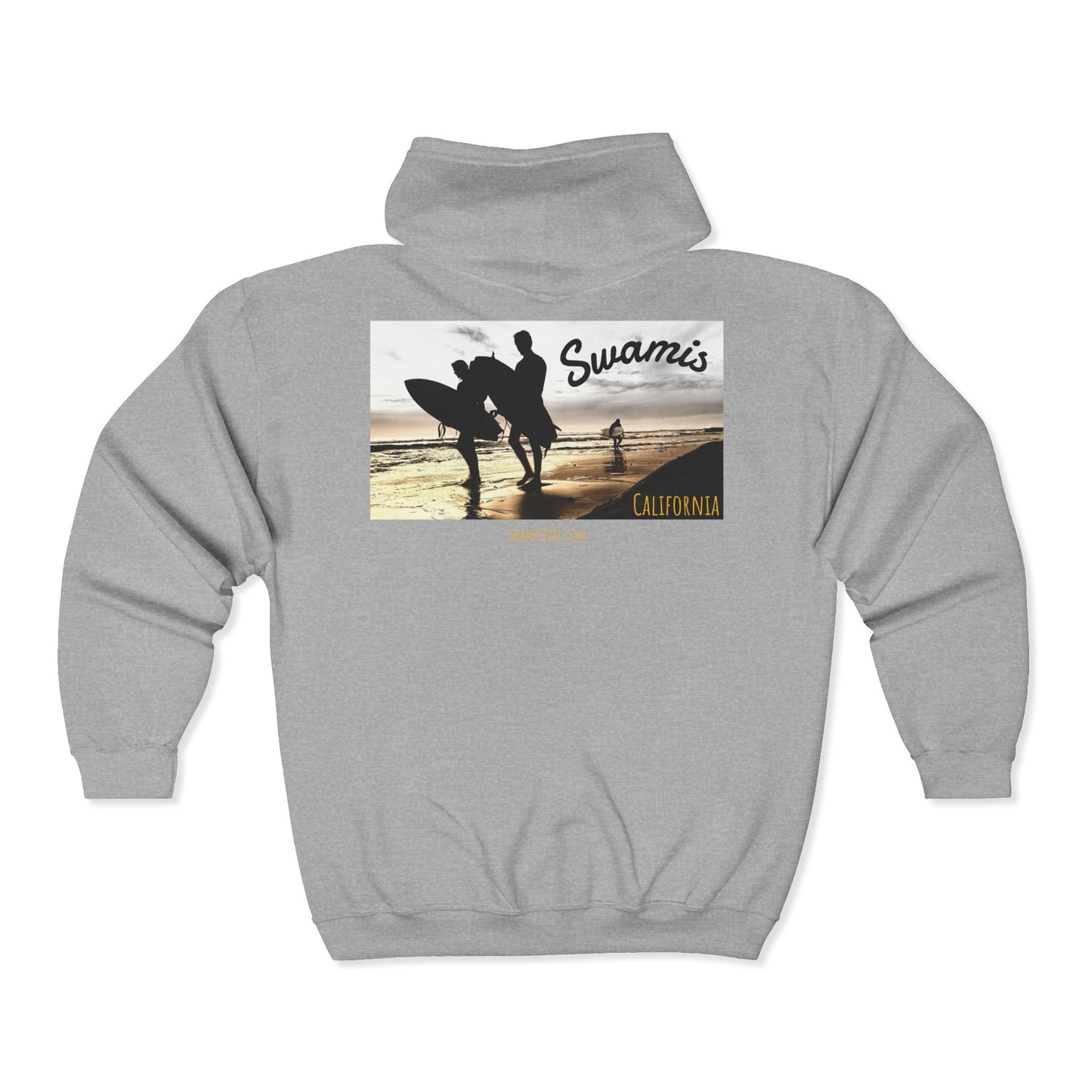 Swamis Vibe Encinitas California JSE Designs custom Hoodie #3 Swamis Beach Vibe California Unisex Full Zip Hoodie - Cozy Layer for Outdoor Adventures, Perfect Gift for Nature Lovers, Casual Wear, Layering Essentials, Travel [...]