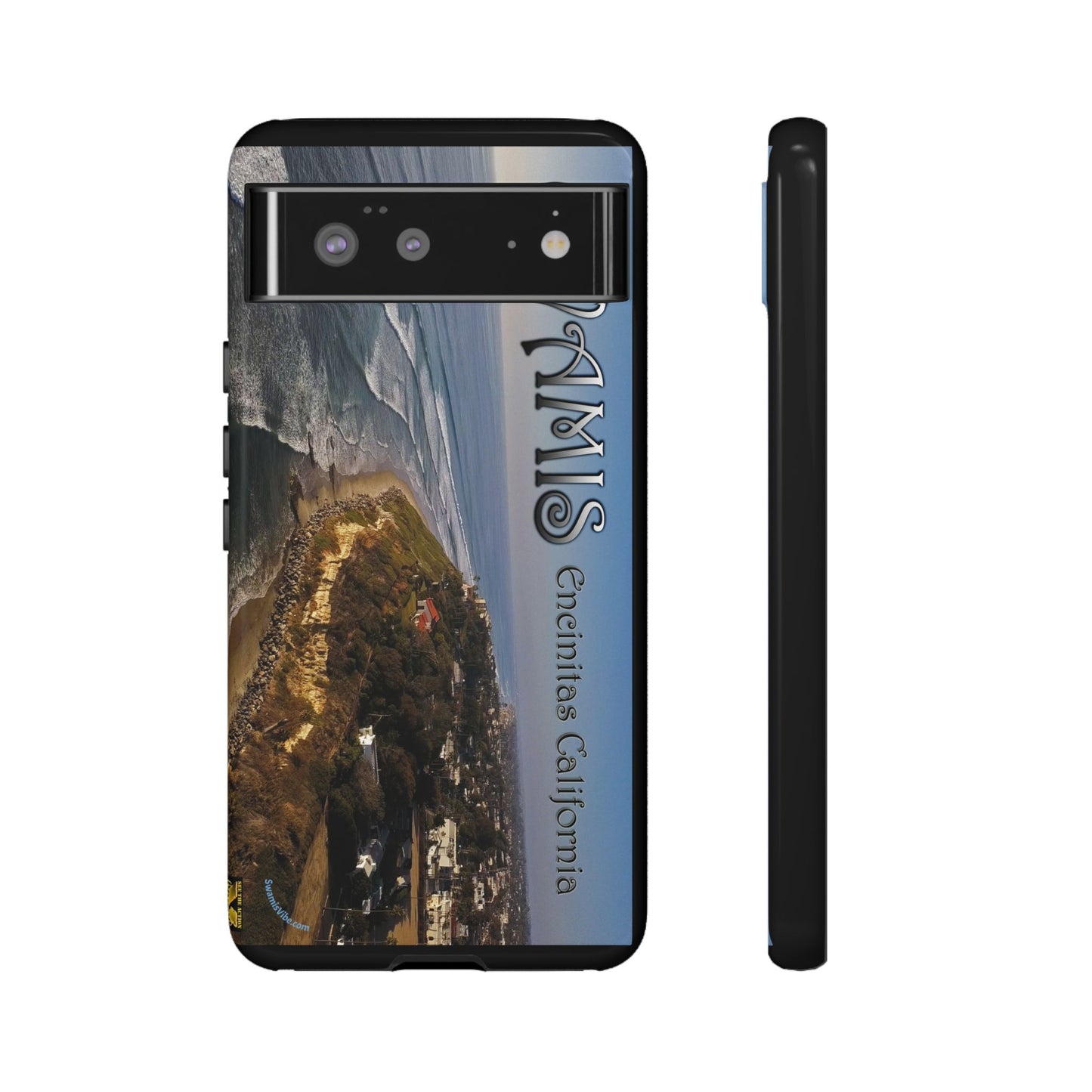 Swamis Vibe Encinitas California JSE Phone Case Designs #2 Swamis Beach Vibe California  Phone Cases, Tough Phone Cover, Beach Vibe Accessory, Coastal Gift, Swamis Design Case, Summer Aesthetic Case