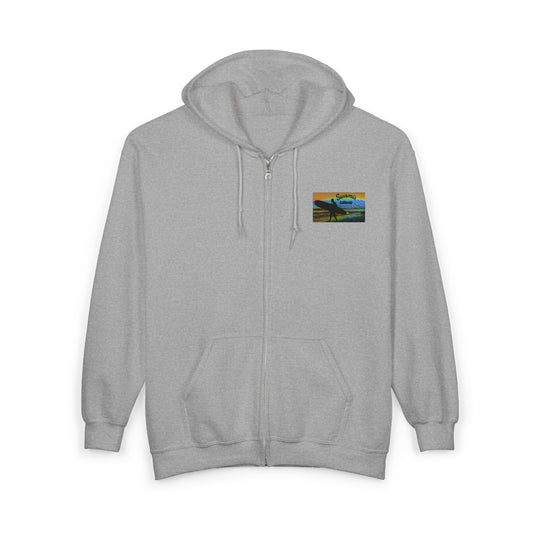 Swamis Vibe Encinitas California JSE Designs custom Hoodie #4. Swamis Beach Surf Vibe California Stylish Zip-Up Hooded Sweatshirt, Cozy Casual Wear, Perfect Gift for Friends, Unique Art Design, Great for Every Season