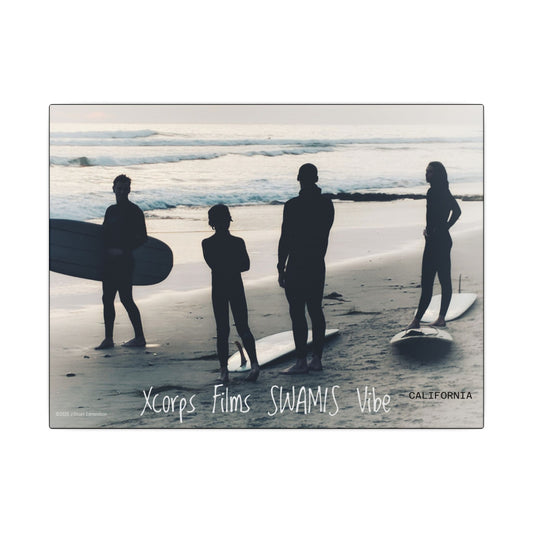 Swamis Vibe Encinitas California JSE Photograph #1213 Swamis Reef Surfers Wall Art, Coastal Decor, Matte Canvas Print, Beach Vibe Art, Home Decor for Surfers, Ocean Lover Gift