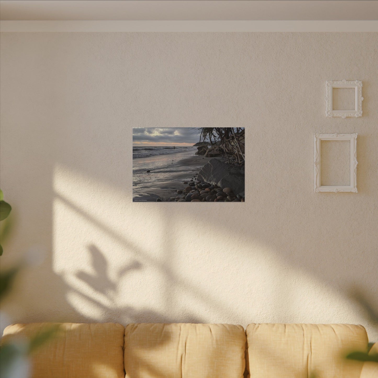 Swamis Vibe Encinitas California JSE Photography Canvas Print #1221 South Swamis Coastal Serenity Matte Canvas Print, Beach Decor, Ocean Wall Art, Nature Photography, Home Office Decoration