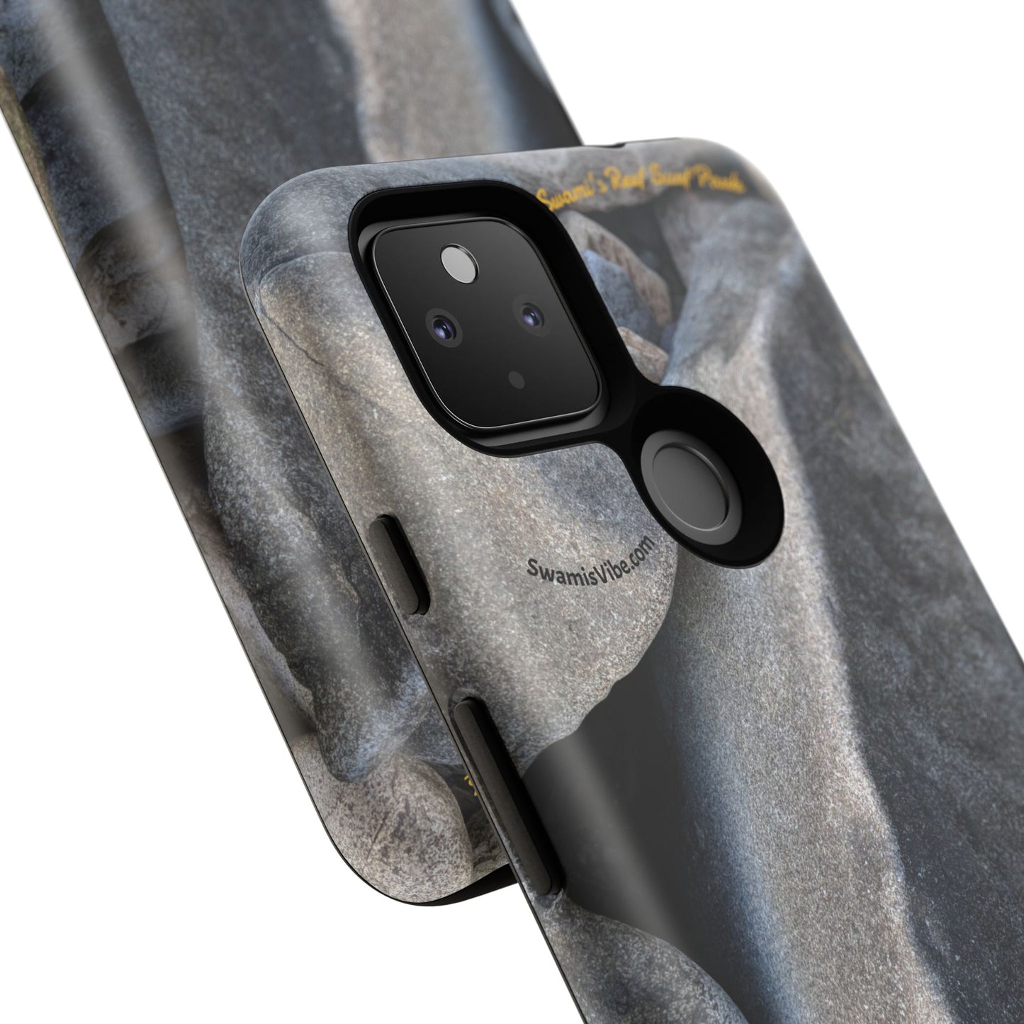 Swamis Vibe Encinitas California JSE Phone Case Designs #3. Swamis Beach Melted Rocks Durable Phone Case with Rock Design, Tough Cases for Outdoorsy Souls, Unique Gift for Nature Lovers, Perfect for Hiking and Adventure