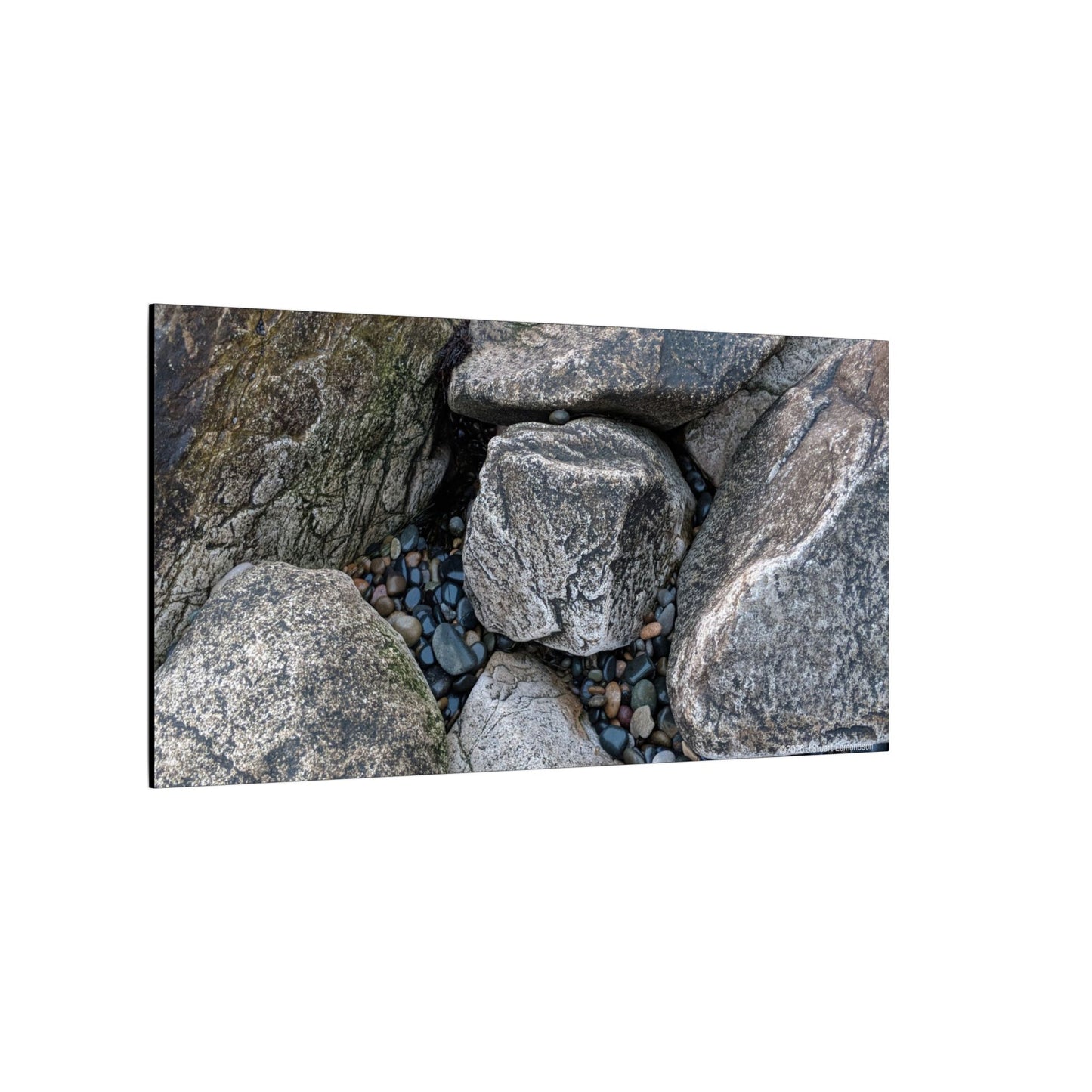 Swamis Vibe Encinitas California JSE Photograph #125 Swamis Melted Rocks Natural Rock Texture Canvas Wall Art, Home Decor, Rustic Wall Art, Office Decor, Nature Lover Gift, Earthy Decor