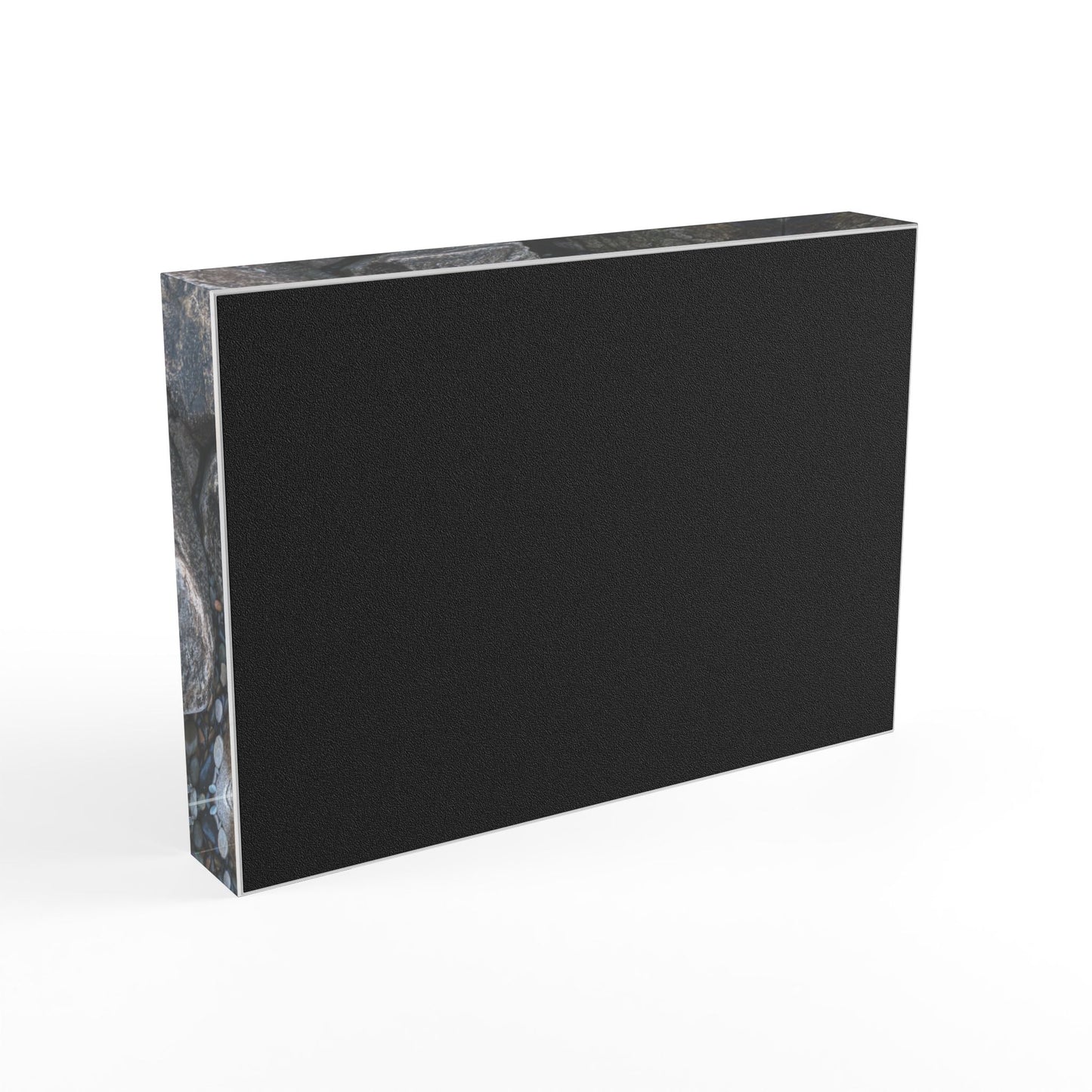 Swamis Vibe Melted Rocks #2. Natural Stone Photo Block, Decorative Home Accent, Unique Gift, Rustic Decor, Nature-Inspired Art