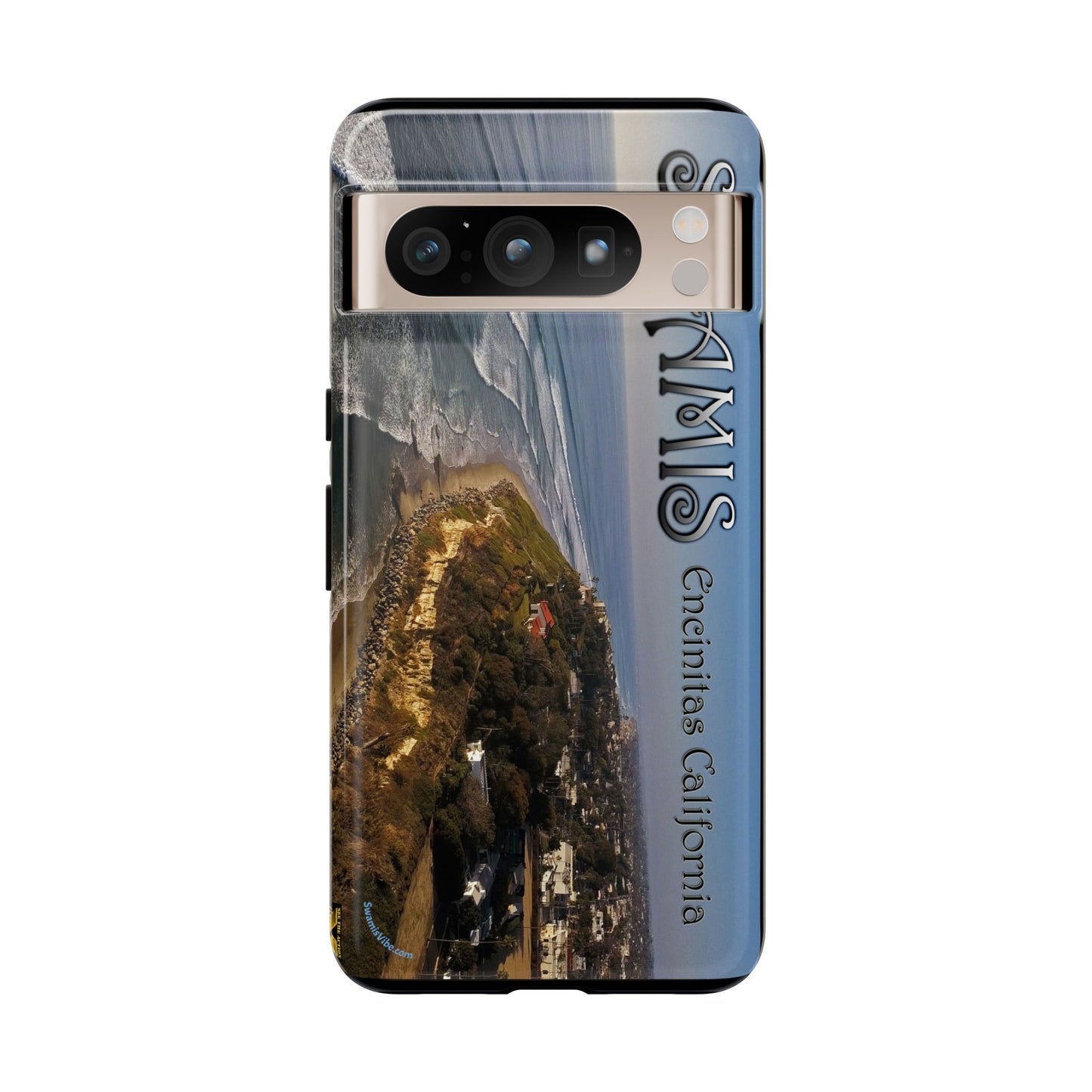 Swamis Vibe Encinitas California JSE Phone Case Designs #2 Swamis Beach Vibe California  Phone Cases, Tough Phone Cover, Beach Vibe Accessory, Coastal Gift, Swamis Design Case, Summer Aesthetic Case
