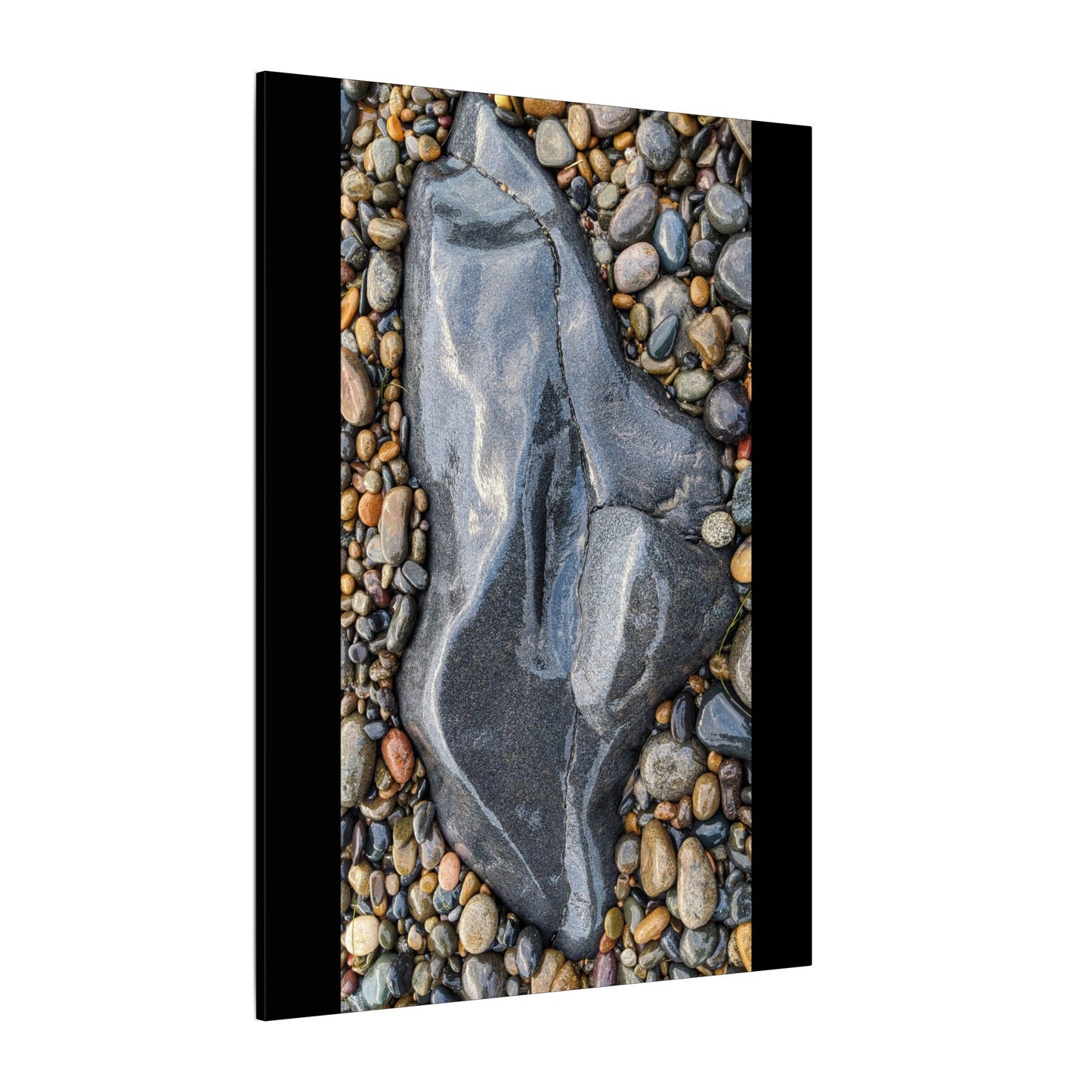 Swamis Vibe Encinitas California JSE Photograph #210 Beach Rock Abstractions Swamis Melted Rocks. Nature-Inspired Wall Art Print, Coastal Decor, Rock Canvas, Unique Home Decoration, Gift for Nature Lovers