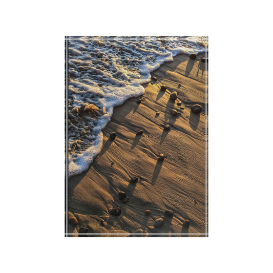 Swamis Vibe Surf and Sunsets Gallery Presents Textures of Swamis Beach 3D Photo Block Beach Vibes Art, Coastal Home Décor, Unique Gift for Ocean Lovers, Beach House, Summer Memories