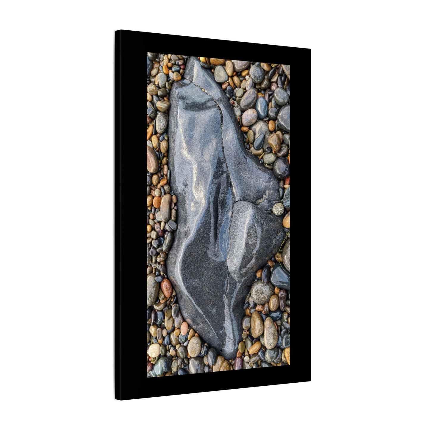 Swamis Vibe Encinitas California JSE Photograph #210 Beach Rock Abstractions Swamis Melted Rocks. Nature-Inspired Wall Art Print, Coastal Decor, Rock Canvas, Unique Home Decoration, Gift for Nature Lovers