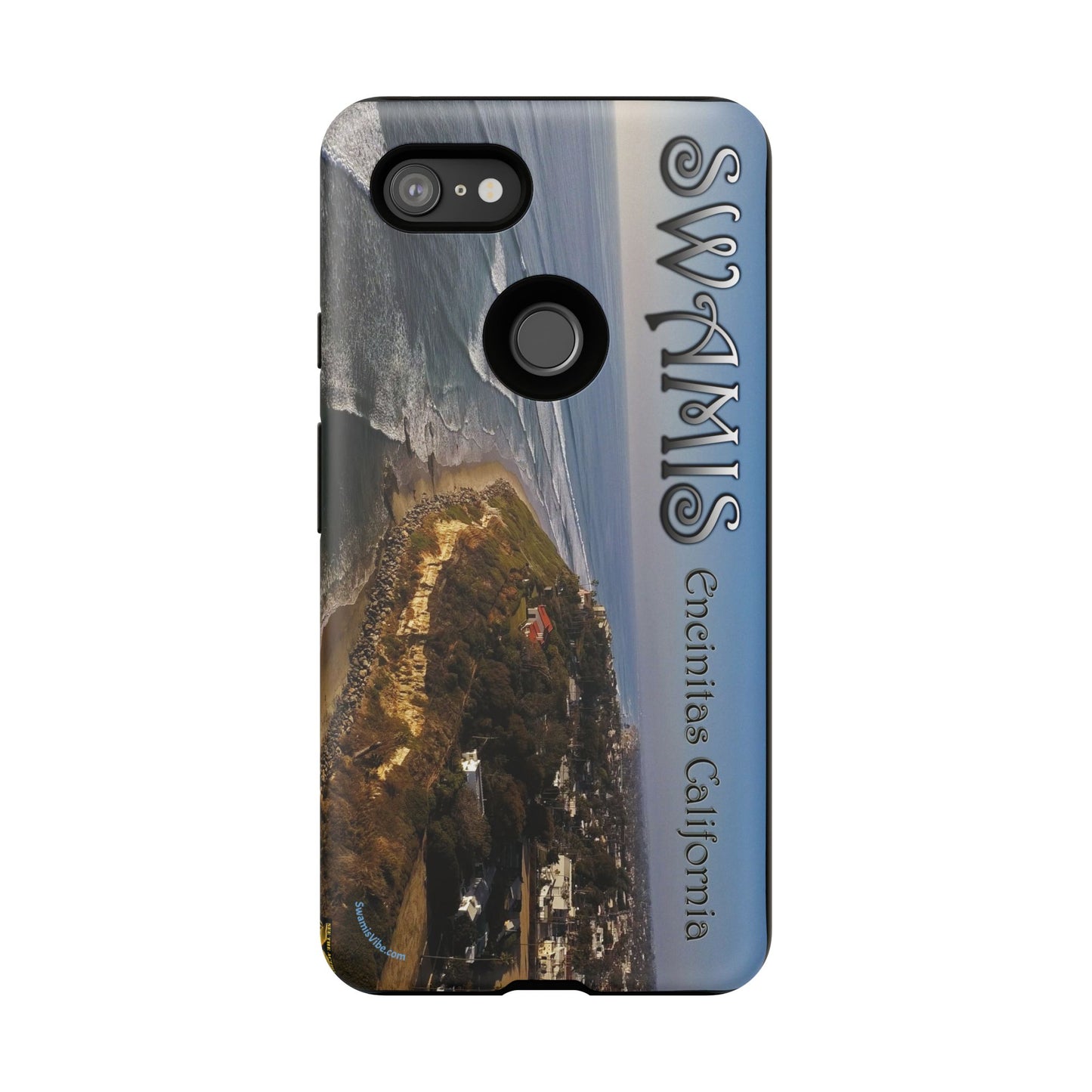 Swamis Vibe Encinitas California JSE Phone Case Designs #2 Swamis Beach Vibe California  Phone Cases, Tough Phone Cover, Beach Vibe Accessory, Coastal Gift, Swamis Design Case, Summer Aesthetic Case