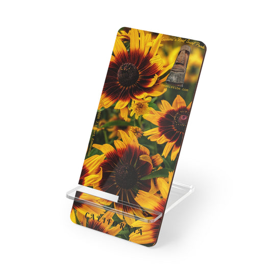 Swamis Vibe Encinitas California JSE Phone Stand Designs #1. Daisies - Swamis Beach Vibe California Phone Stand Surf Park Vibes