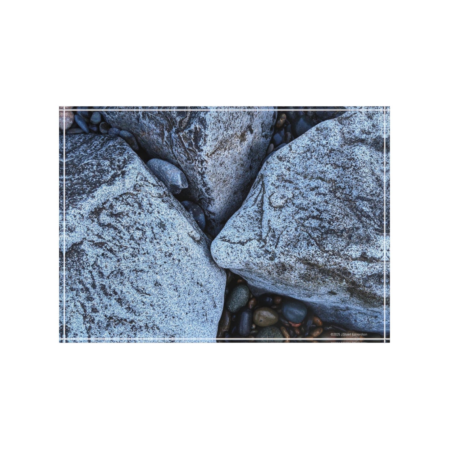 Swamis Vibe Surf and Sunsets Gallery Presents Melted Rock Abstractions #301 3D Photo Block Natural Stone Photo Block, Rustic Home Decor, Gift for Nature Lovers, Geologists, Elegant Display Piece